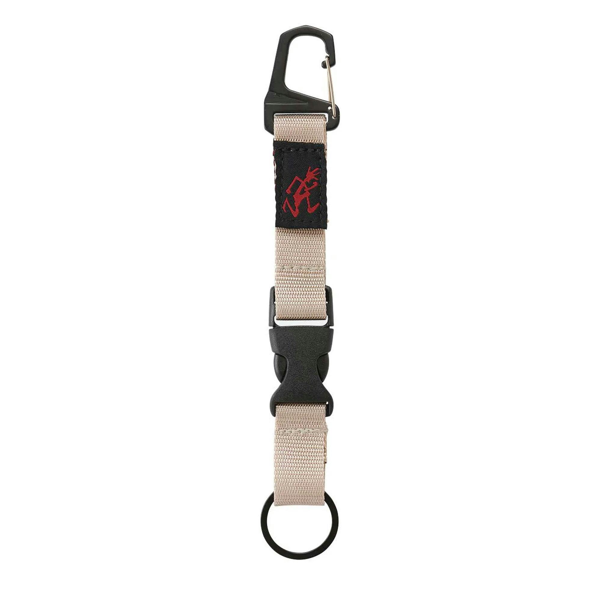Gramicci Black New Webbing Key Holder - Greige