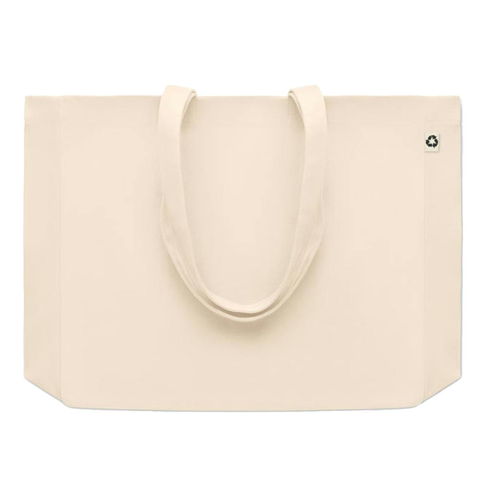 Midocean Beige Respect Recycled Canvas Bag - One Size