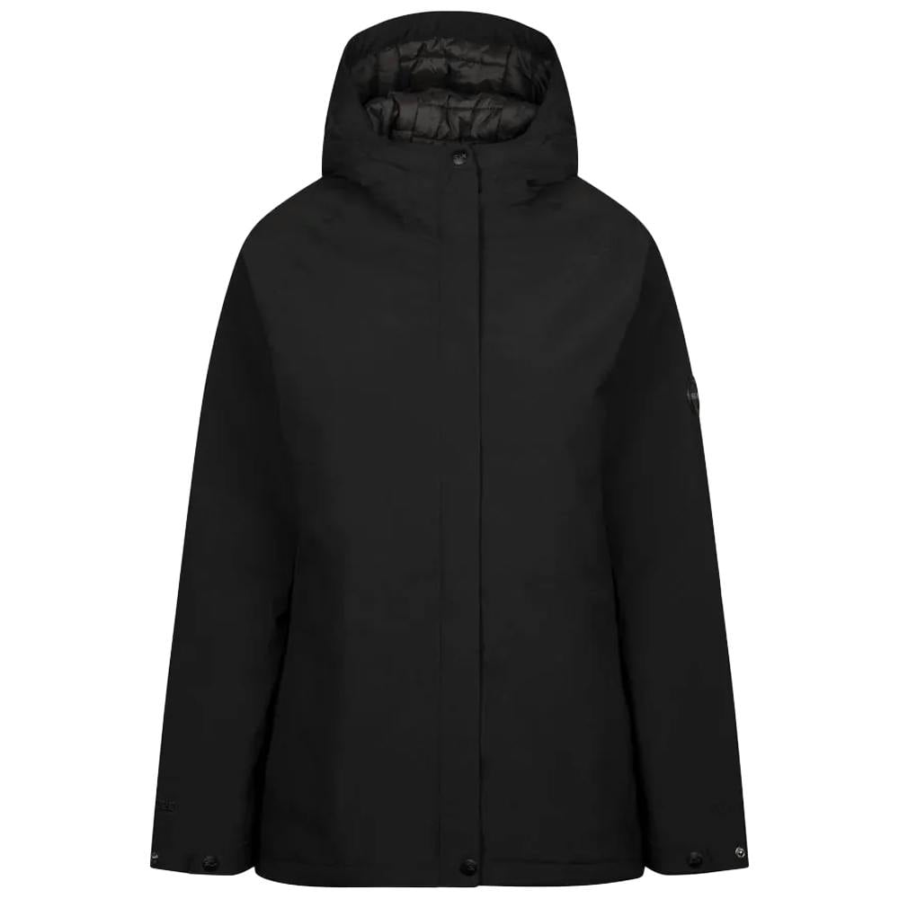 Trespass Women's Black Carlotta Raincoat - S - 100% Polyester