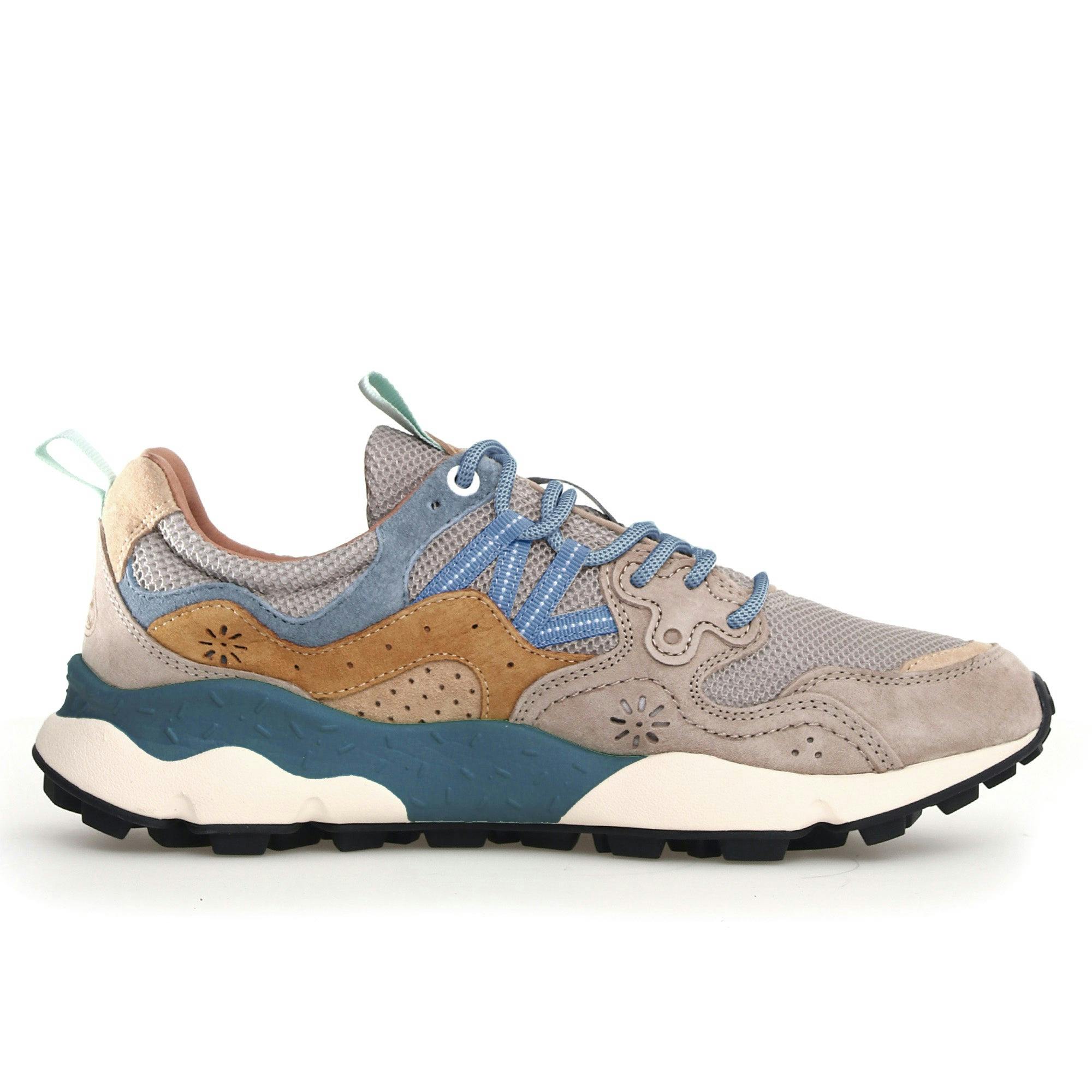 Flower Mountain Men's Grey Yamano 3 Trainers - Stone/ - Eu 42