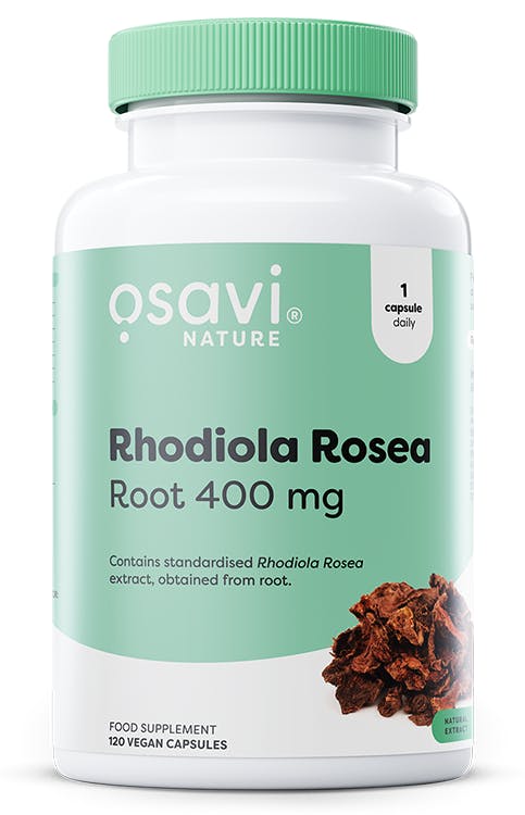 Osavi Rhodiola Rosea Root, 400Mg - 120 Vegan Caps - Image 7