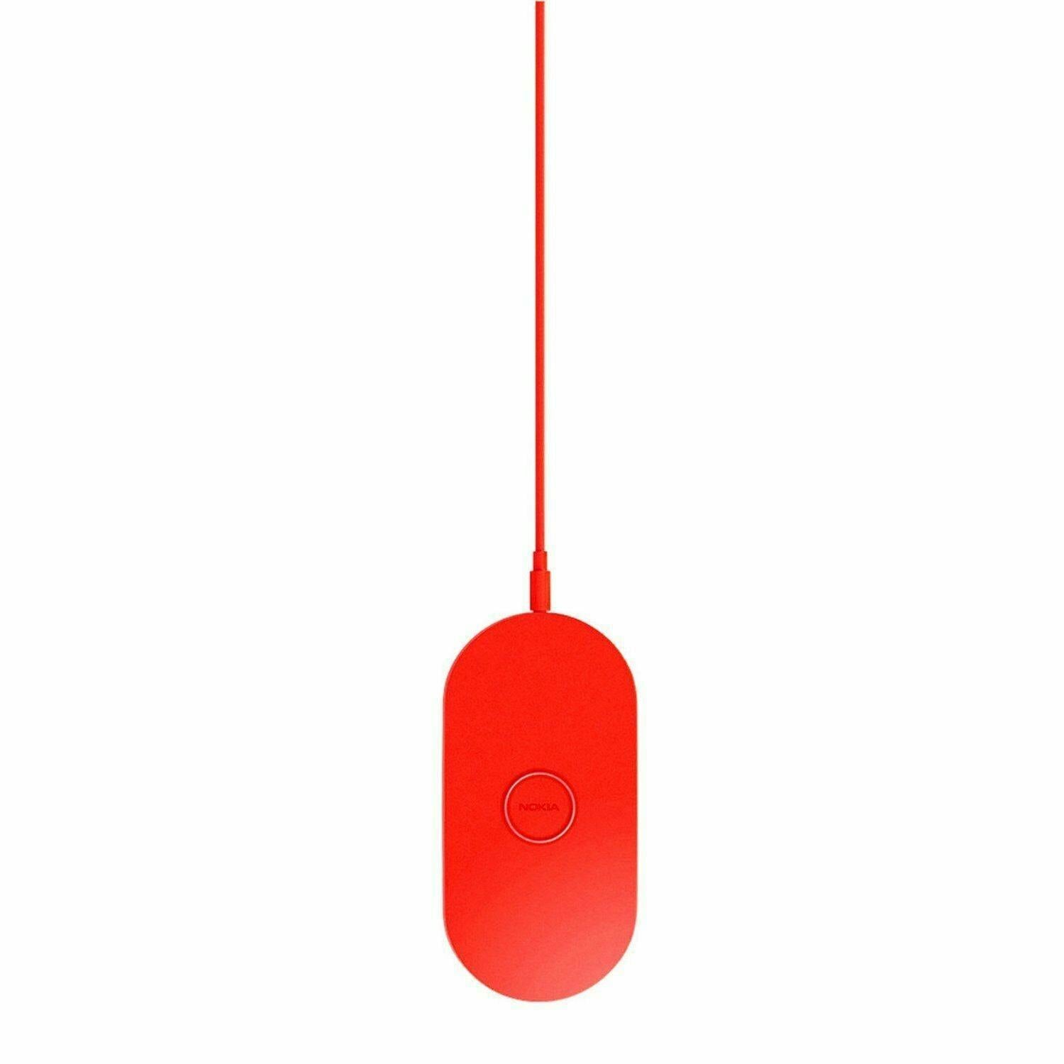 Nokia Red Dt-900 Qi Wireless Charging Stand Lumia 1020 1520 Euro 2 Pin Charger