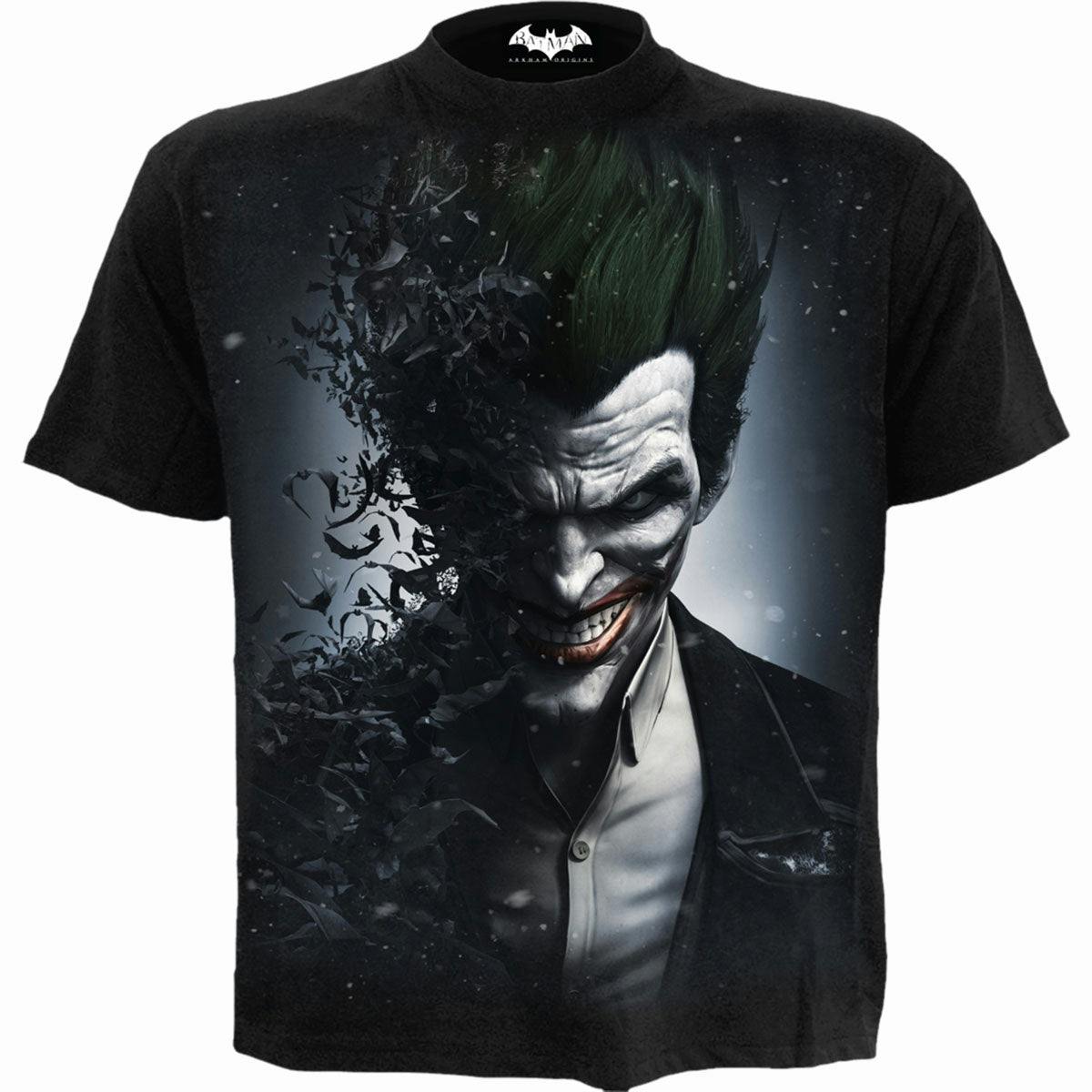 Spiral Direct Black Joker - Arkham Origins - T-Shirt - Xxl - Digital