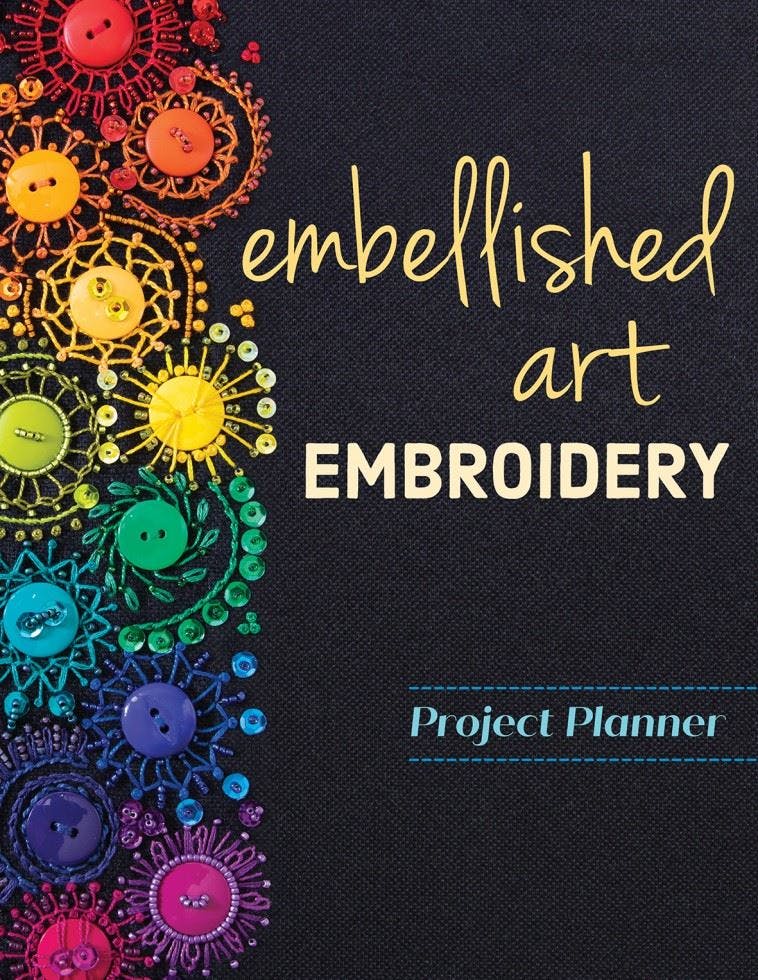 Embellished Art Embroidery Project Planner by Christen Brown - - Image 10