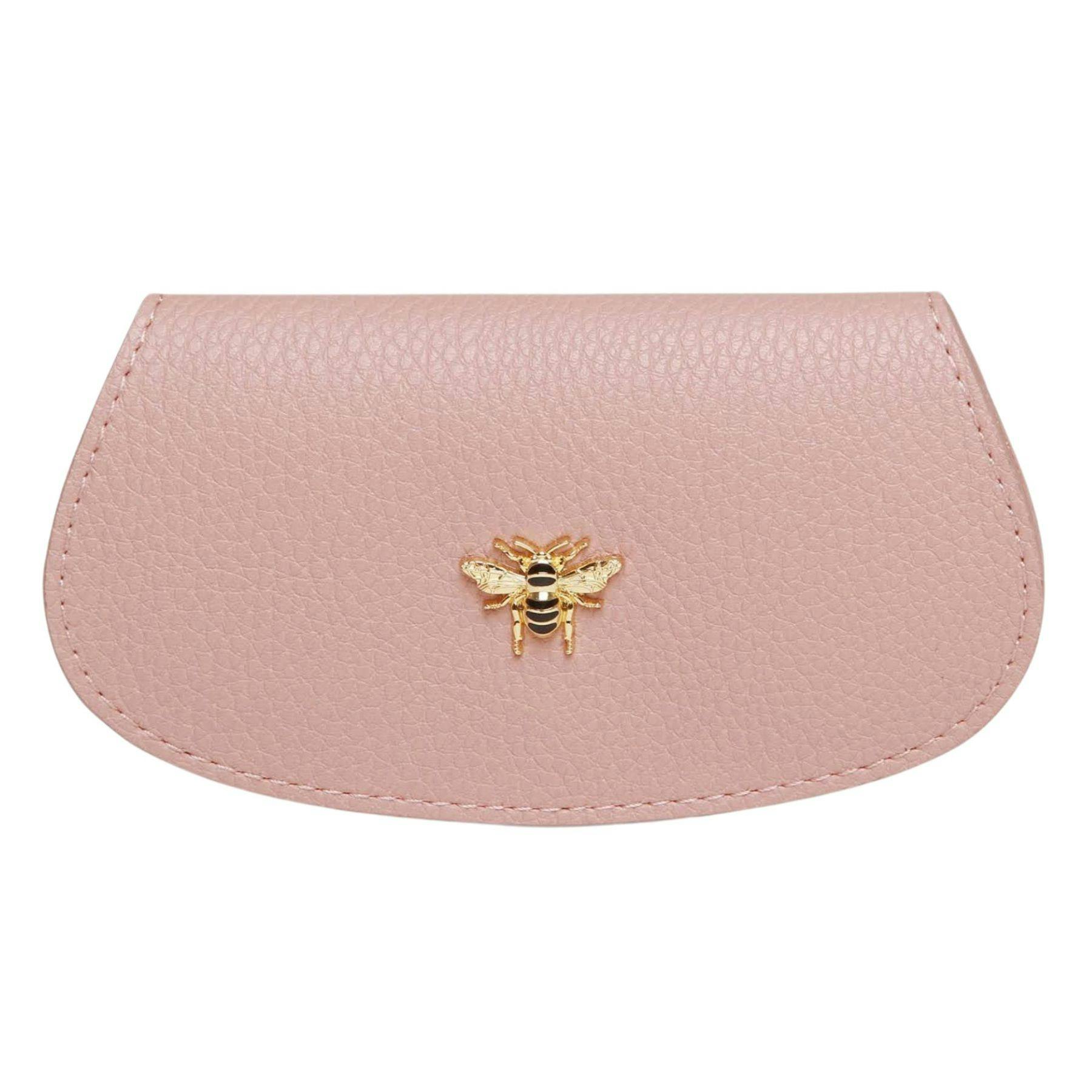 Alice Wheeler Pink Bumble Bee Glasses Cover Case