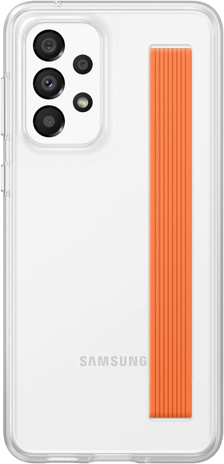 Samsung White Galaxy A33 5G Slim Strap Cover - Ef-Xa336ctegww