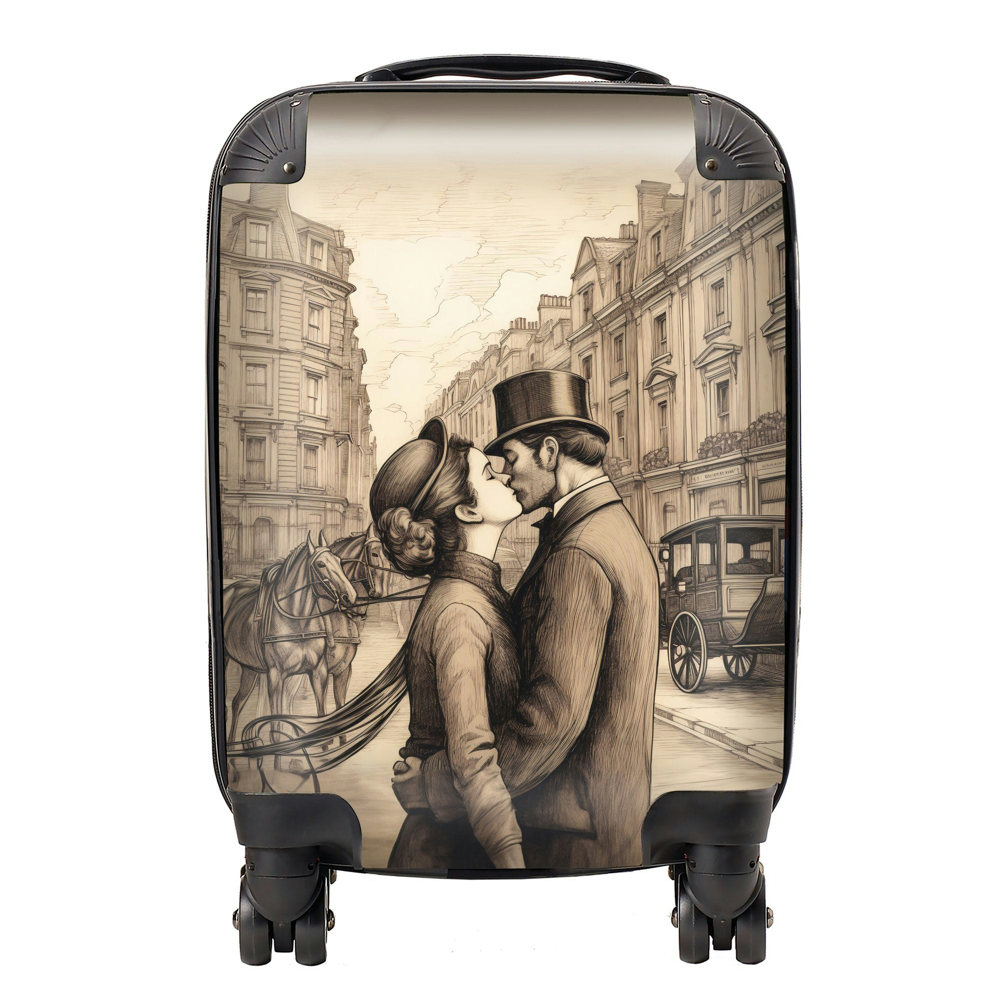 Warren Reed Sharing A Kiss Suitcase - Small