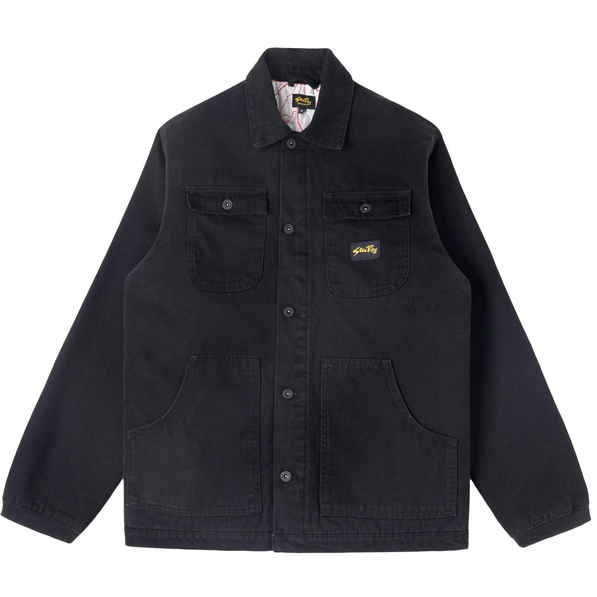 Stan Ray Black Pork Chop Jacket - Washed Duck - Large