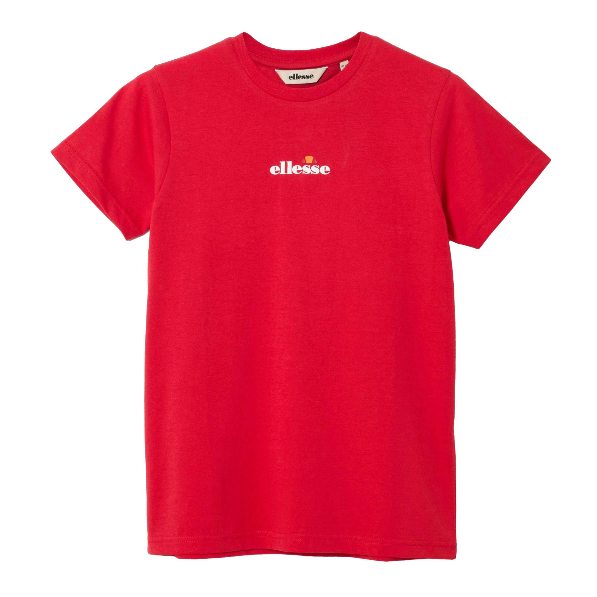 Ellesse Red Childrens/Kids Durare T-Shirt - 10-11 Years - 100% Cotton