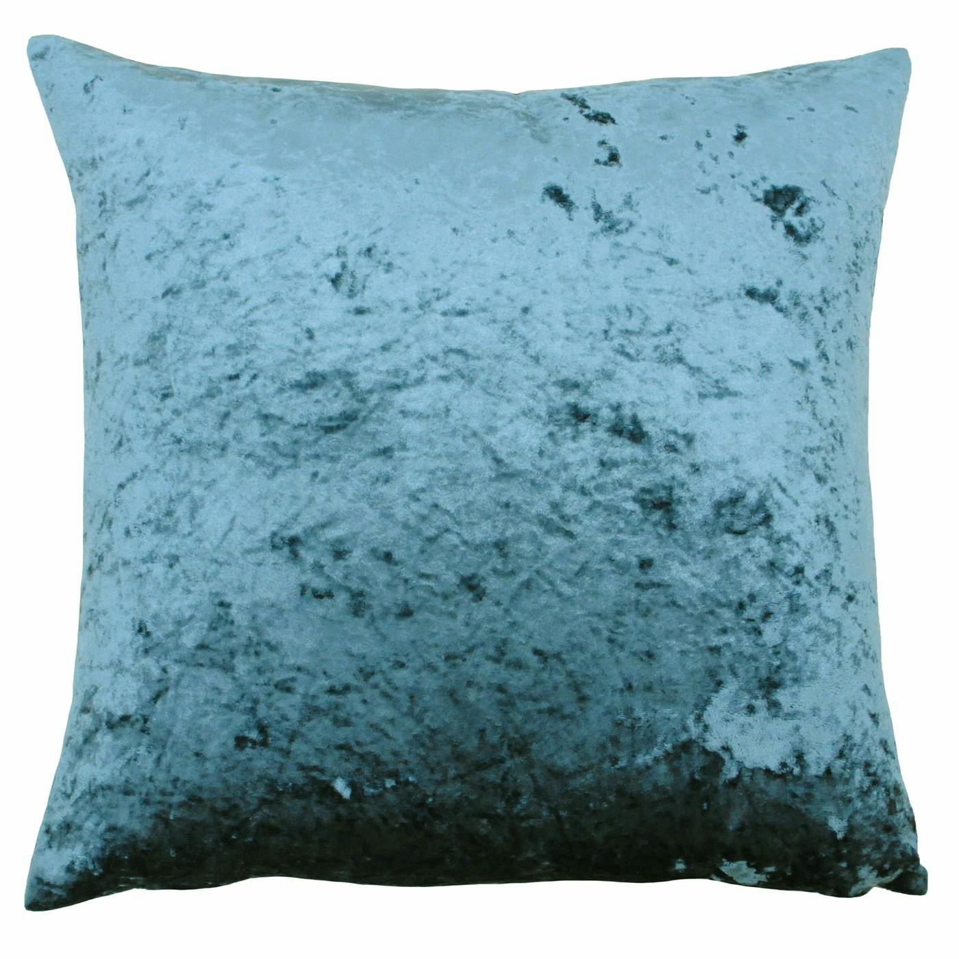 Riva Home Light Verona Square Cushion Cover - Teal - 55X55cm - Teal - 100% Polyester