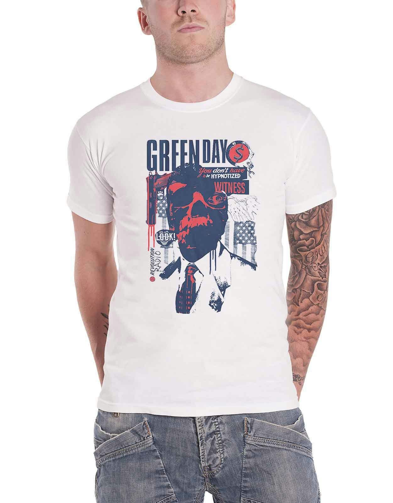 Paradiso Clothing Unisex Green Day Patriot Witness T Shirt - Xxl