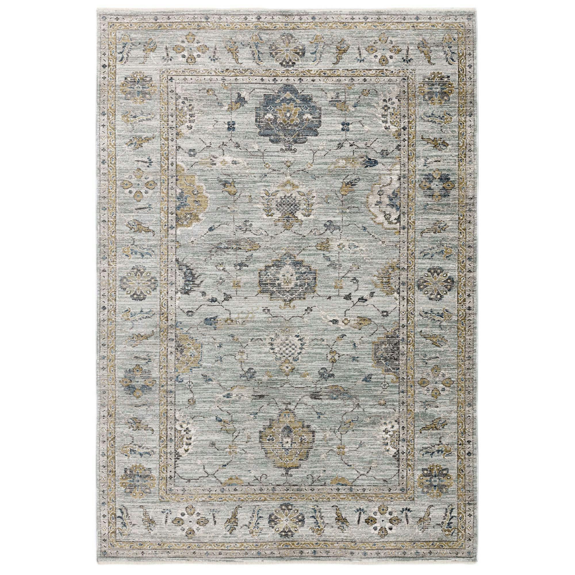 Asiatic Jasper Ja01 Traditional Teal Rug - 200X300cm