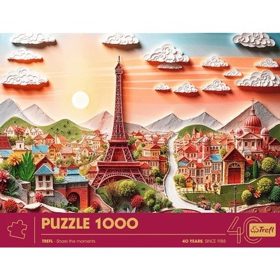 Trefl 40Th Anniversary Paris 1000 Piece Puzzle