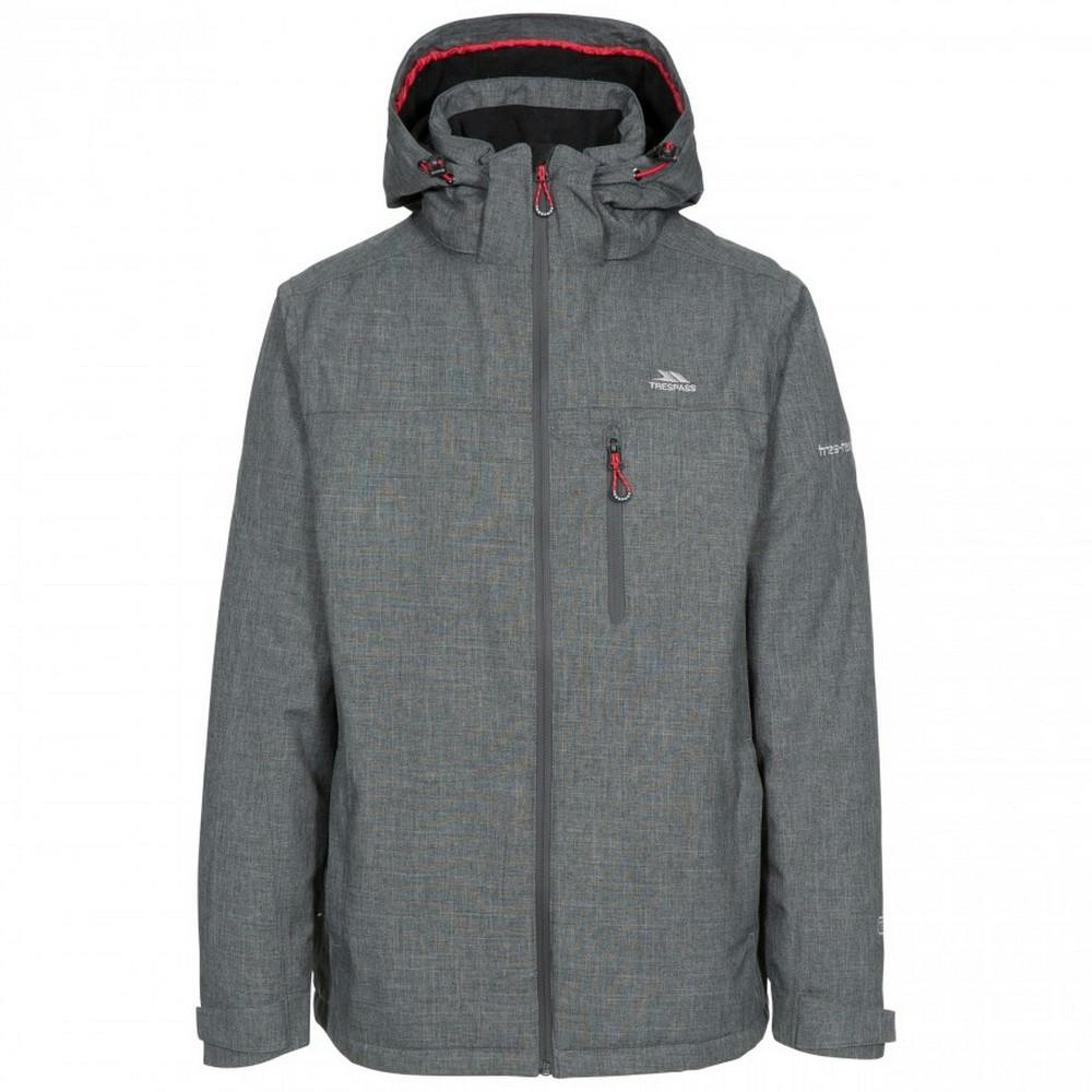 Trespass (2Xl, Dark Grey) Mens Fyfinn Padded Waterproof Jacket - Image 3