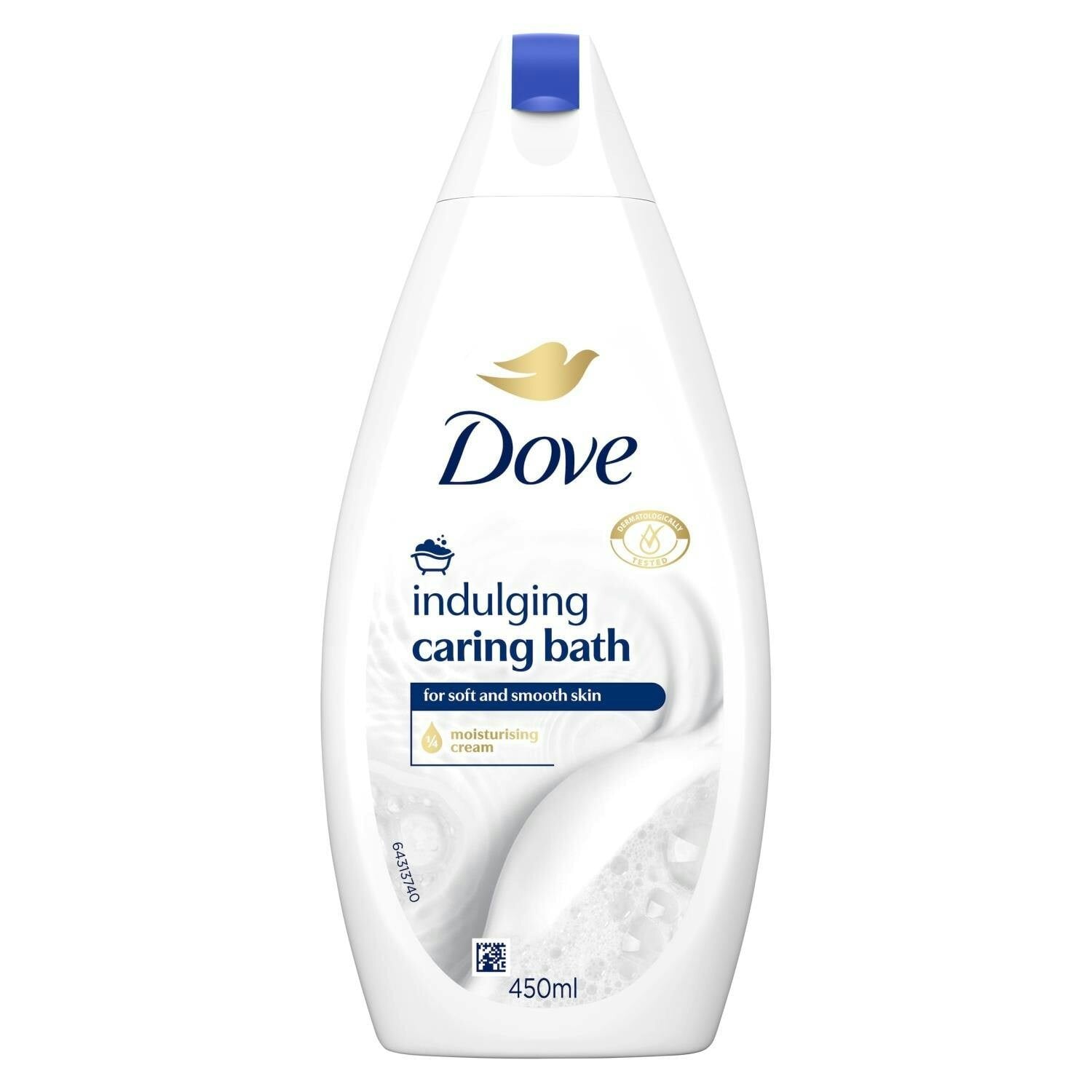 Dove Cream Caring Bath Soak - Indulging With 1/4 Moisturising 12X450ml