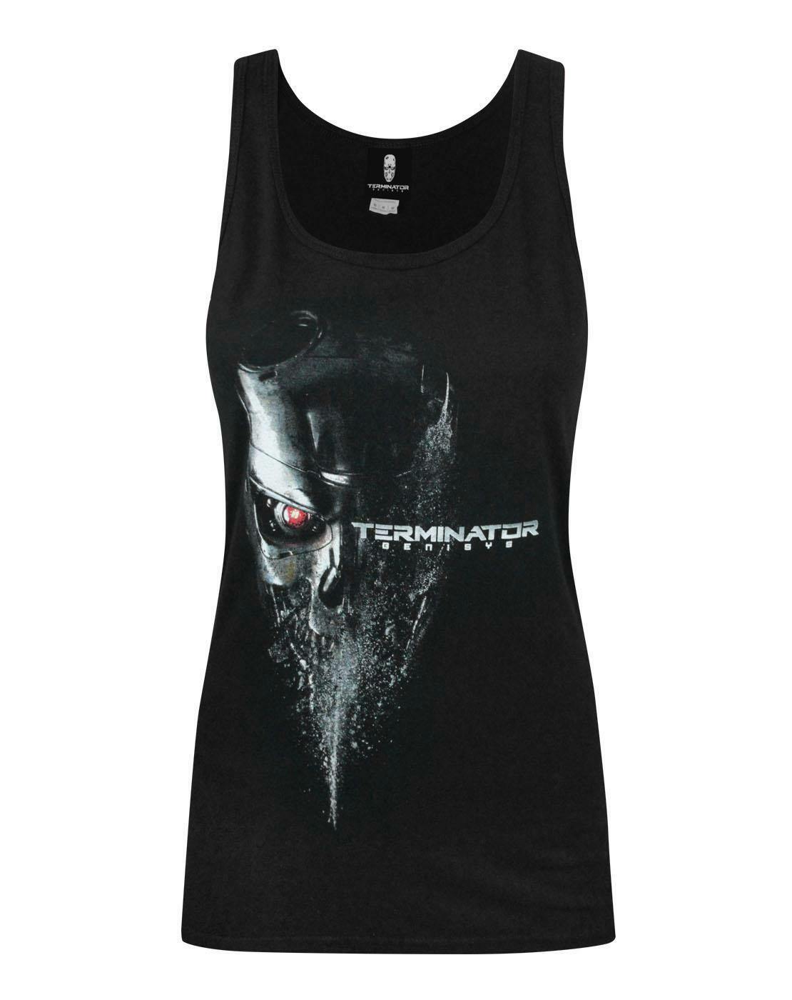 Vanilla Underground Women's Black Terminator Logo Vest - Small