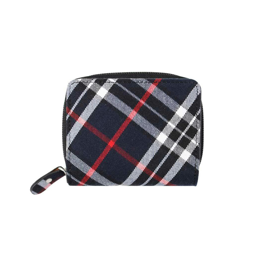 Heritage Traditions Classic Tartan Zip Purse - Navy Thomson