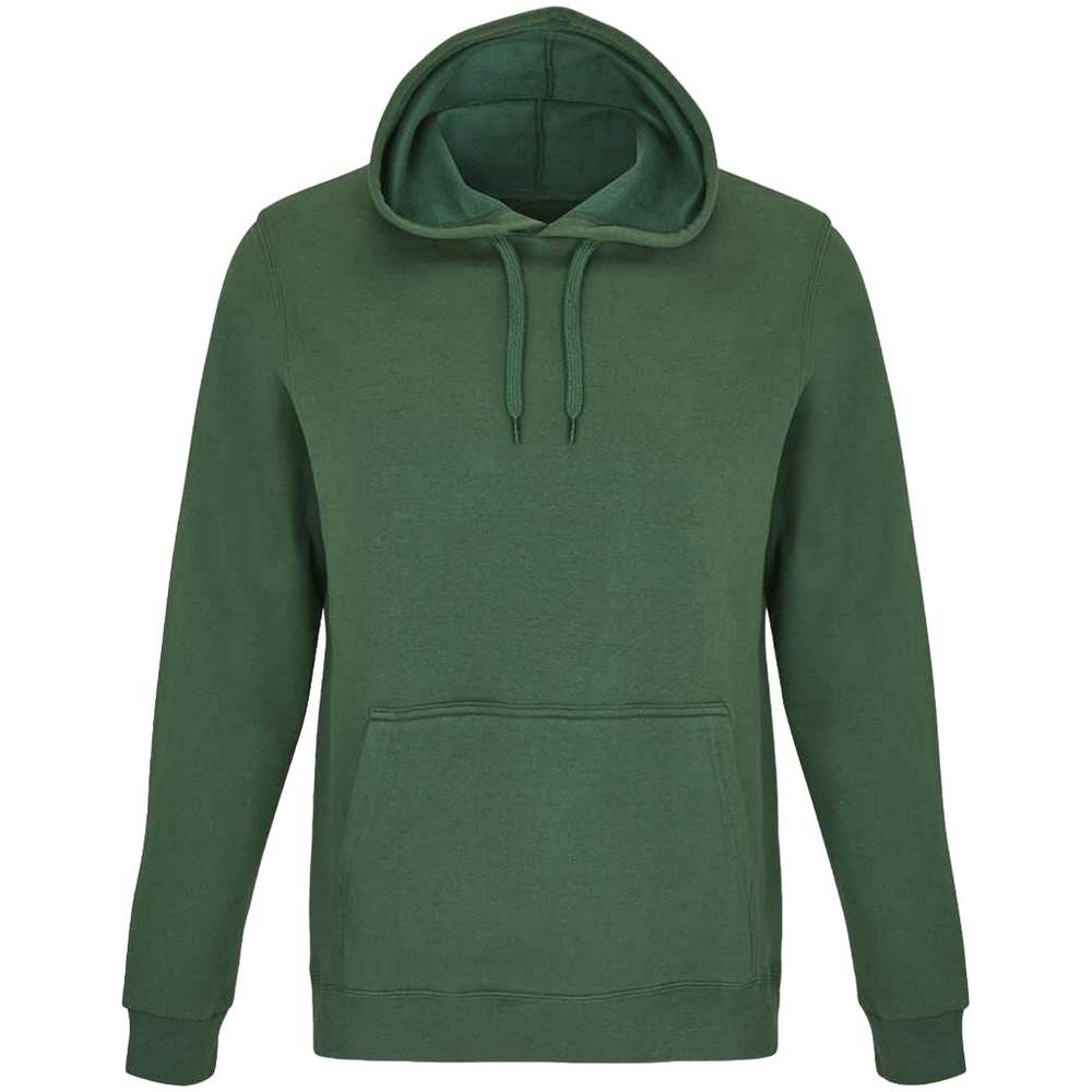 Sol's Men's Bottle Green Snake Hooded Sweatshirt Hoodie In | Size: 4XL - Image 2