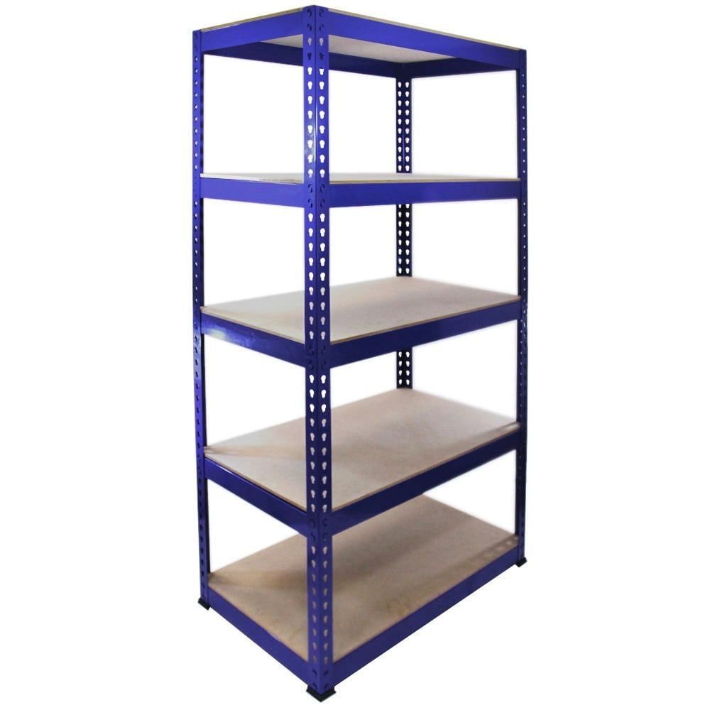 Rackhams Blue Q-Rax Shelving Units - 90Cm X 180Cm X 50Cm