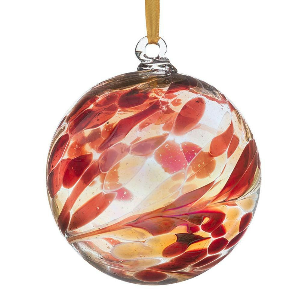 Rackhams Light 10Cm Friendship Ball - Garnet