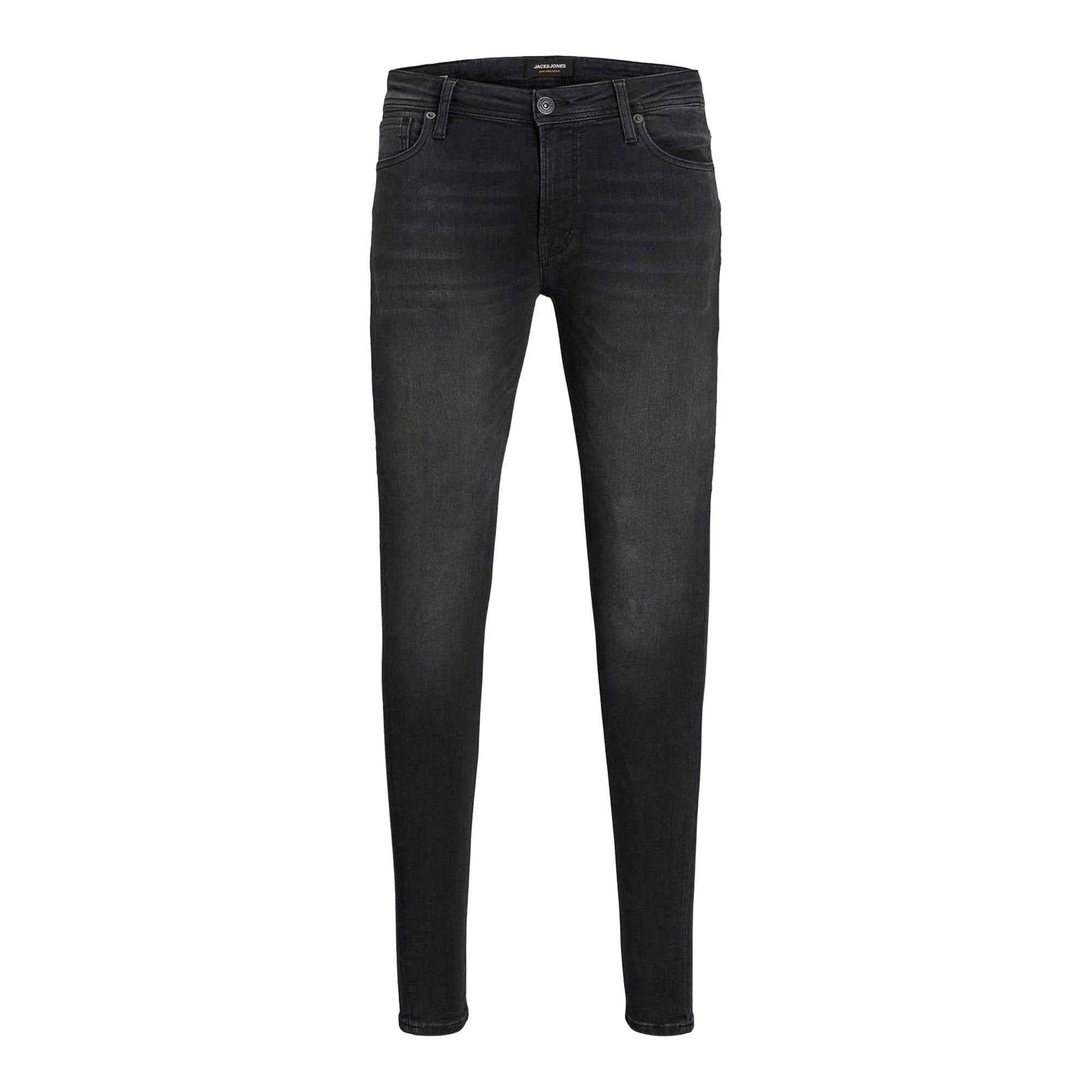 Jack And Jones Men's Black Spry Skinny Jeans - Denim - 27R - Denim - 98% Cotton/2% Elastane