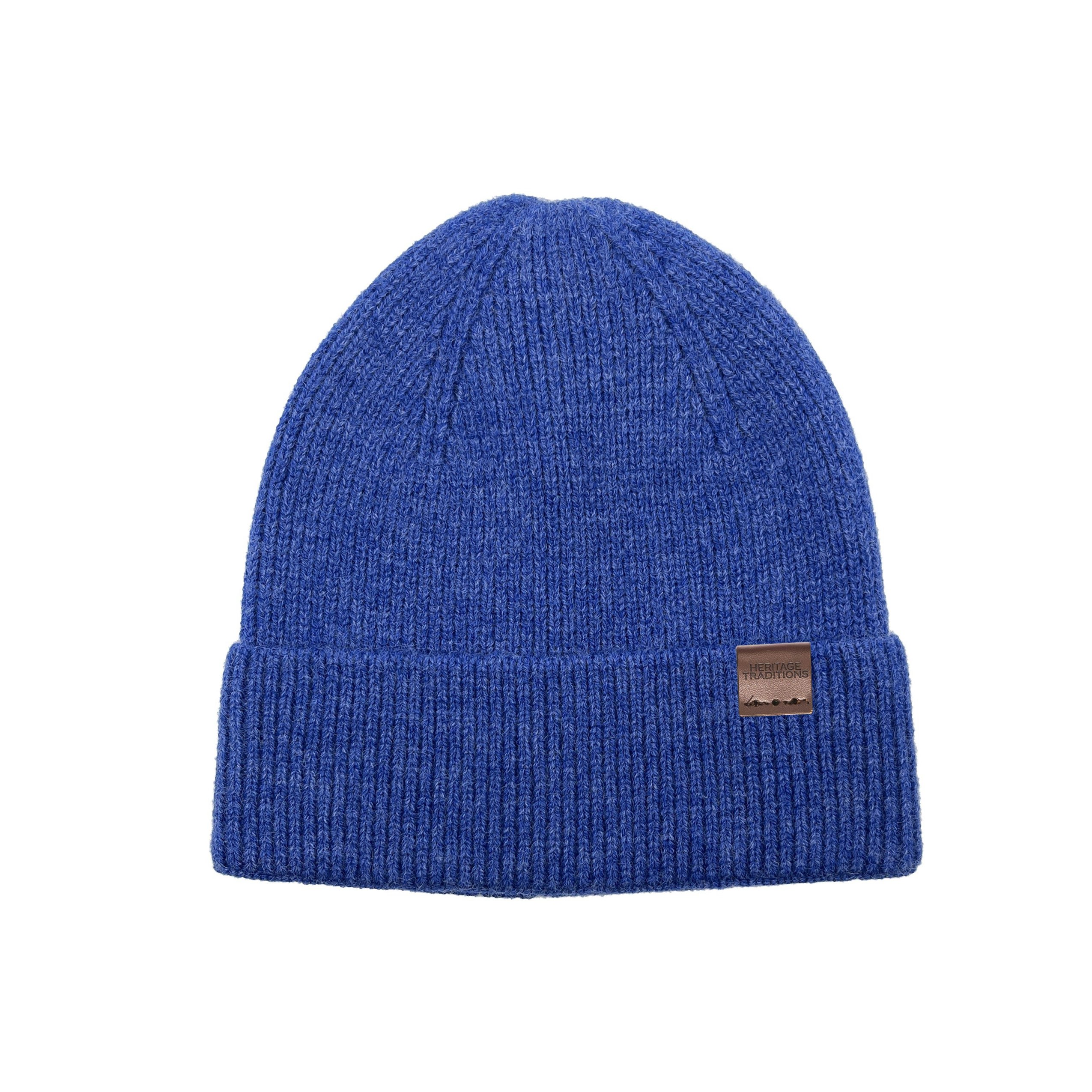 Heritage Traditions Blue Billy Fisherman Rib Beanie - Ocean