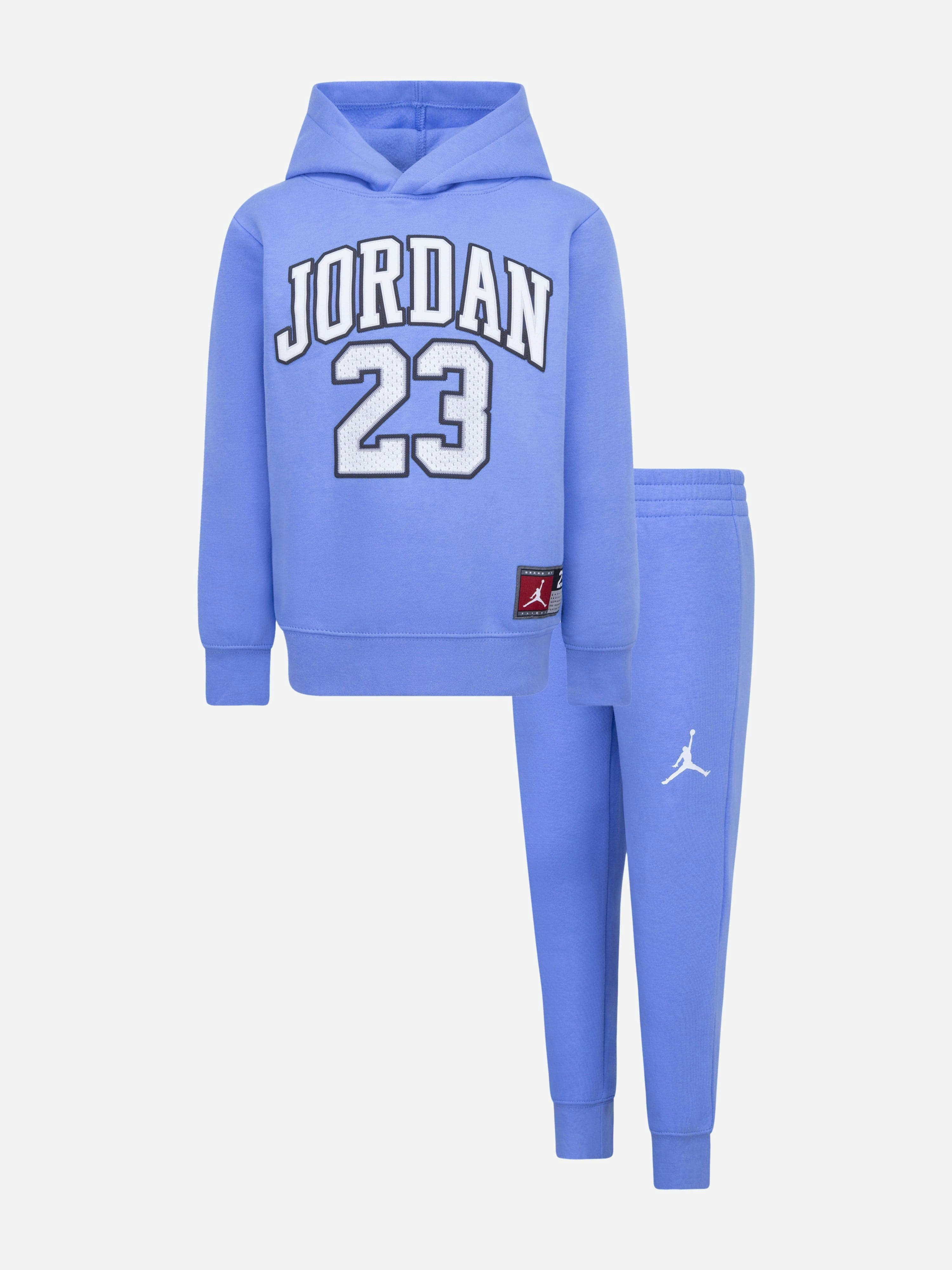 Jordan Blue Kids Logo Tracksuit In - 4 - 5 Yrs