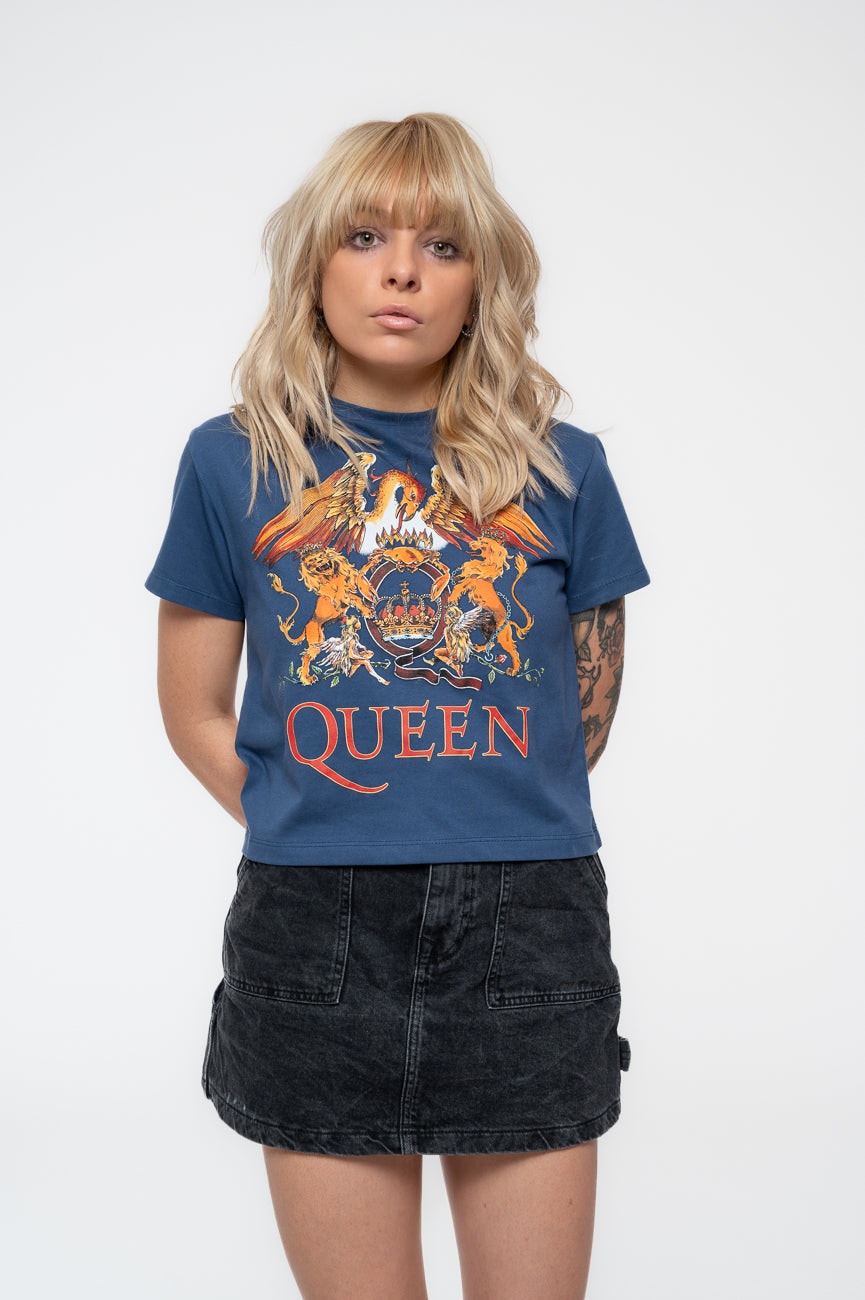 Paradiso Clothing Women's Queen Classic Crest Crop Top - M