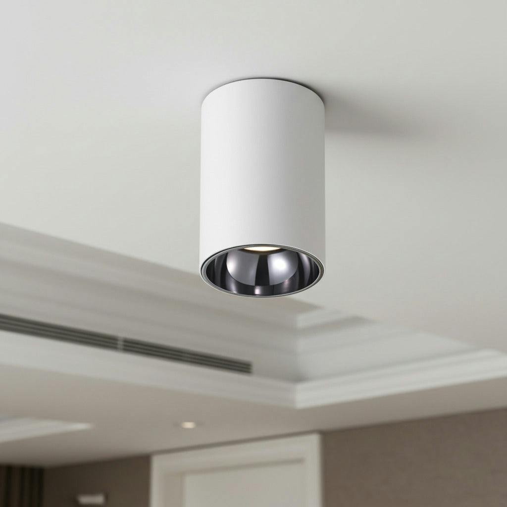 Rackhams White 20 Watt Round Surface Mounted Downlight
