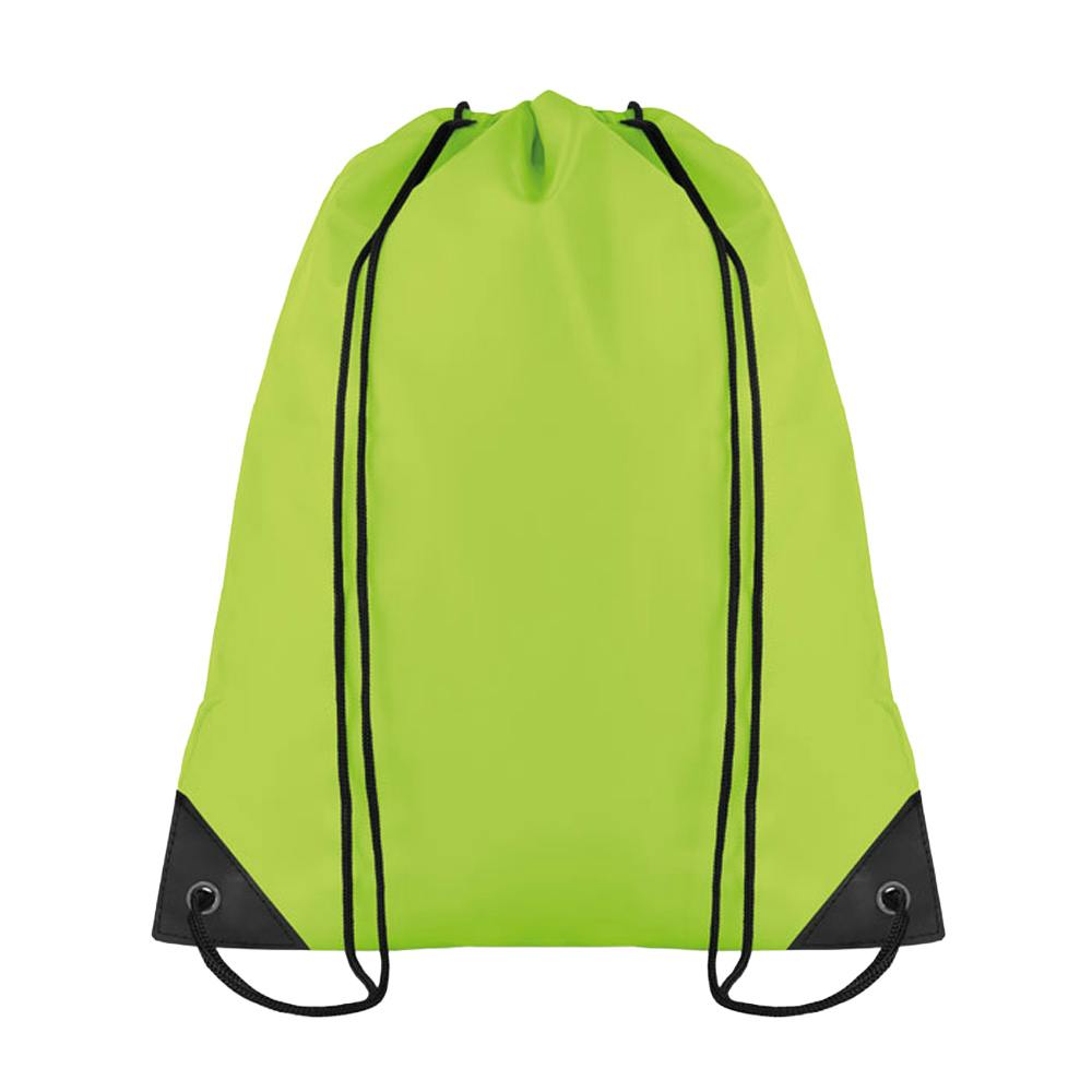 Midocean Shoop Polyester 190T Drawstring Bag - Lime - One Size - Lime