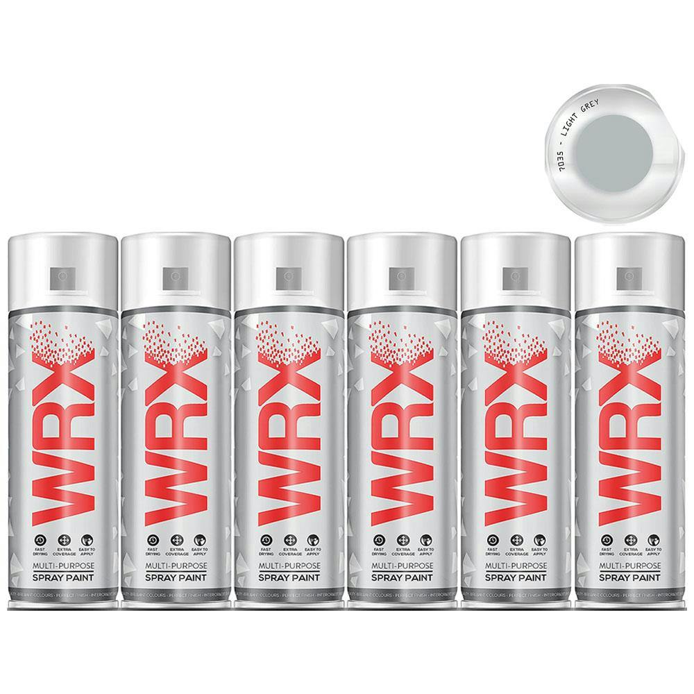 Wrx Light/Grey 6X Flat Spray Paint 400Ml - Image 9