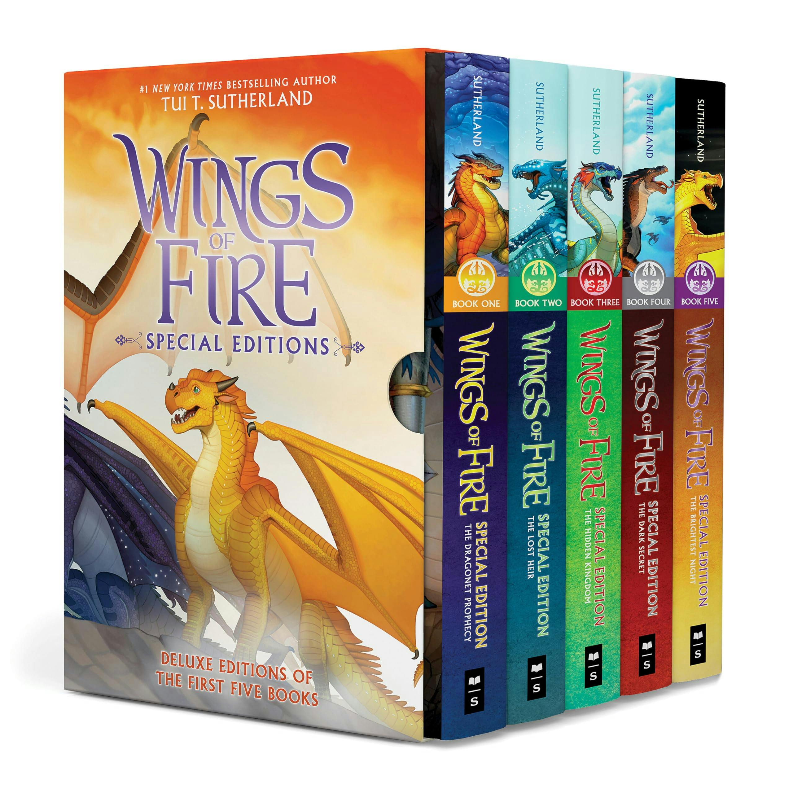 Wings of Fire Series Books 1-5 Special Edition Boxset by Tui T. Sutherland - Image 7