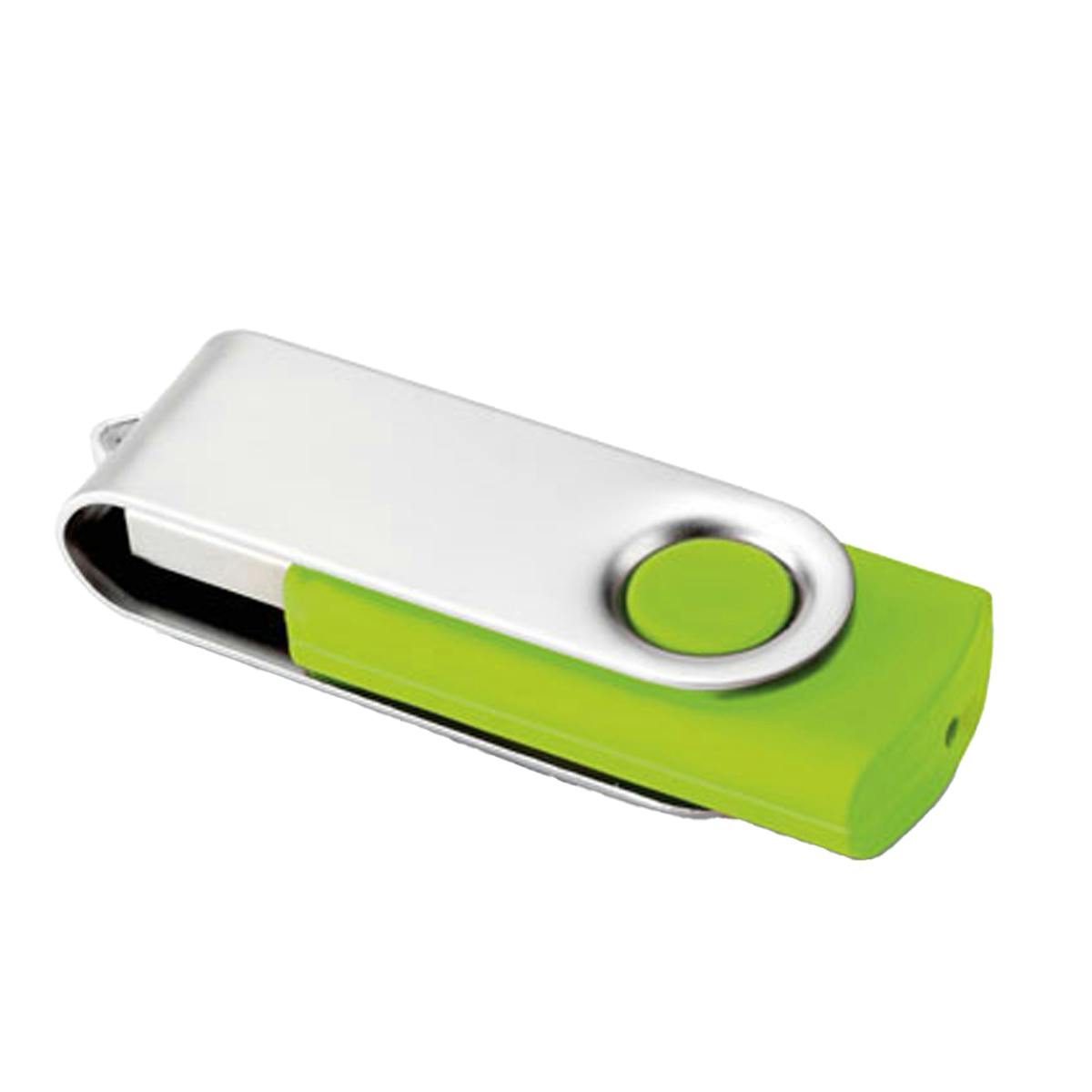 Midocean Techmate 8Gb Usb Flash Drive - Lime - Lime - One Size