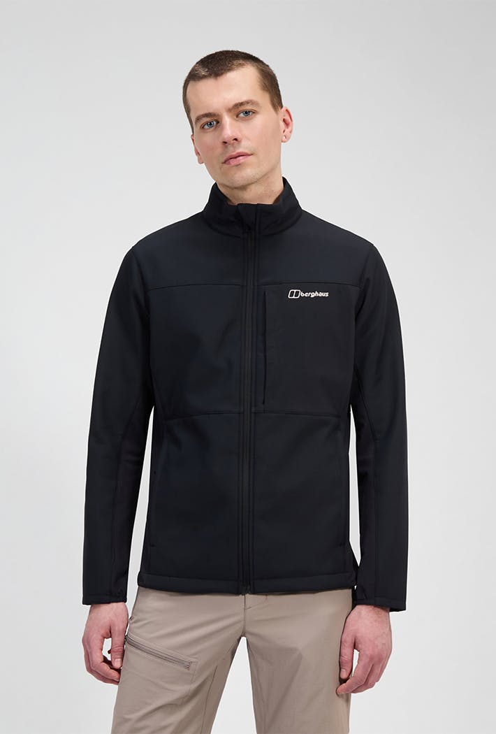 Berghaus Men's Black Ghlas Softshell Jacket Size 3.0 - Image 10