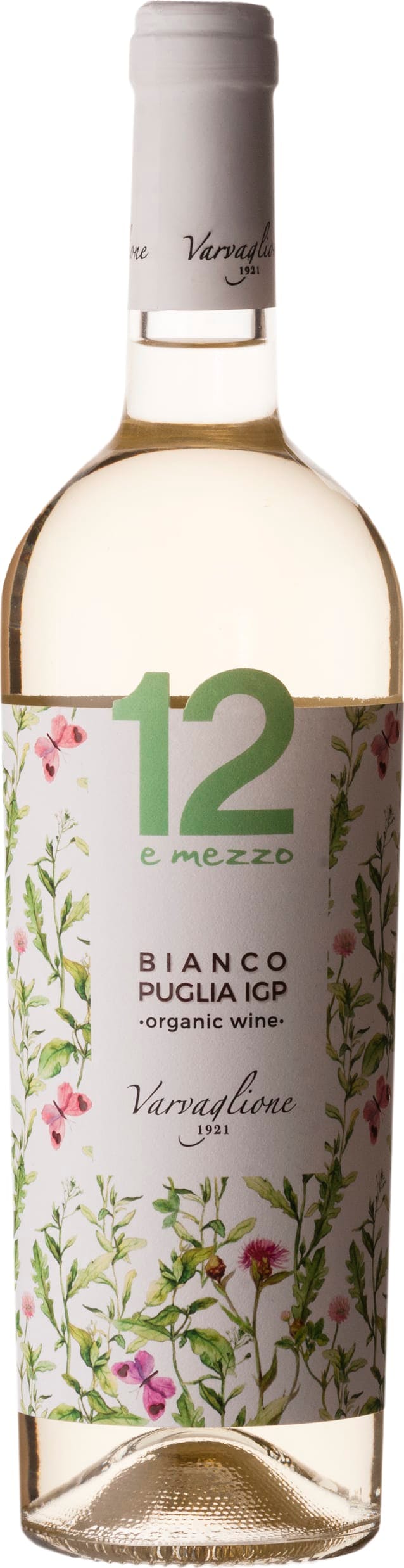 Various Wine White/Yellow/Green Varvaglione 12E Mezzo Bianco Puglia Igp 2025 75Cl - Pack Of 6