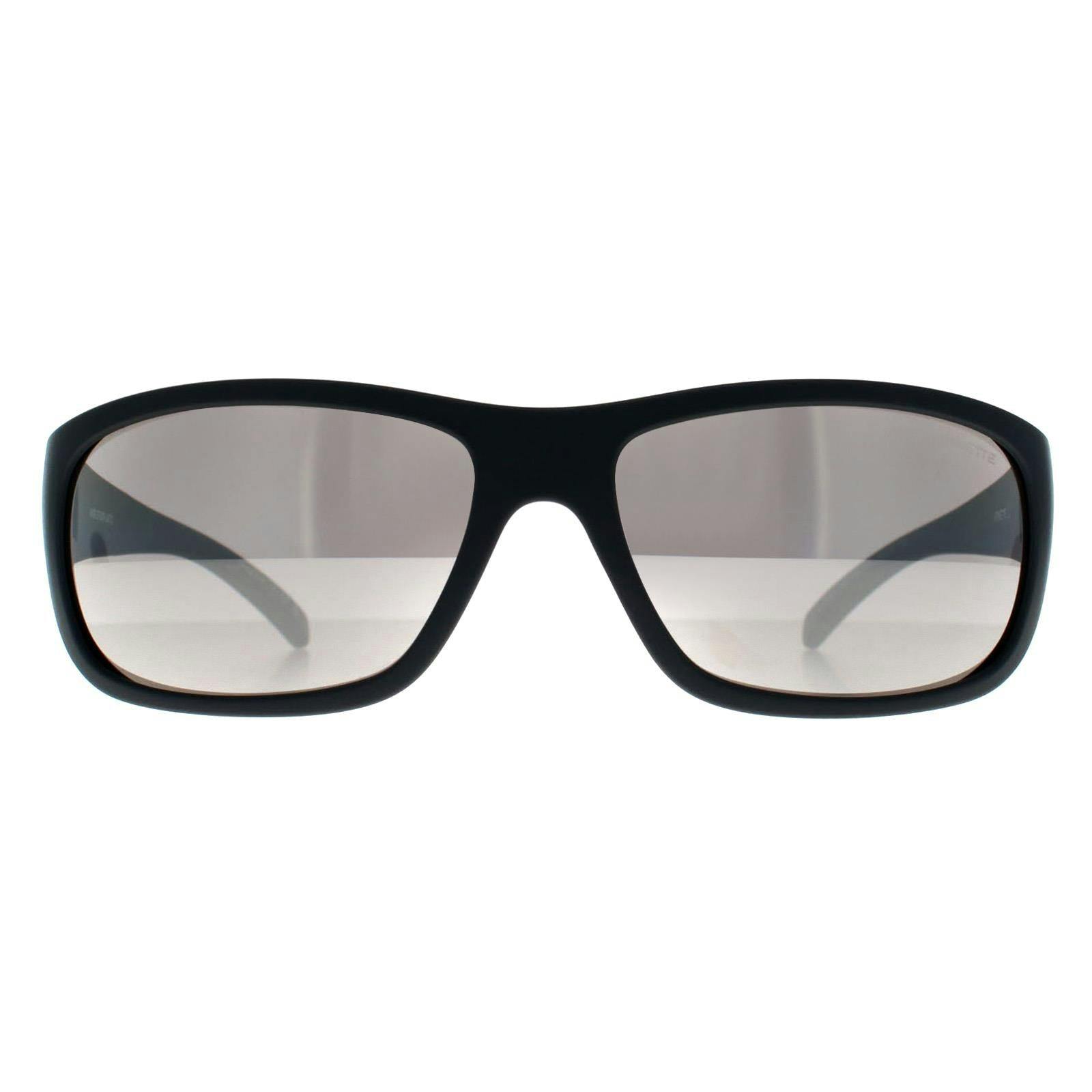 Arnette Grey/Light Sunglasses Uka-Uka An4290 28706G Matte Medium Silver Mirror