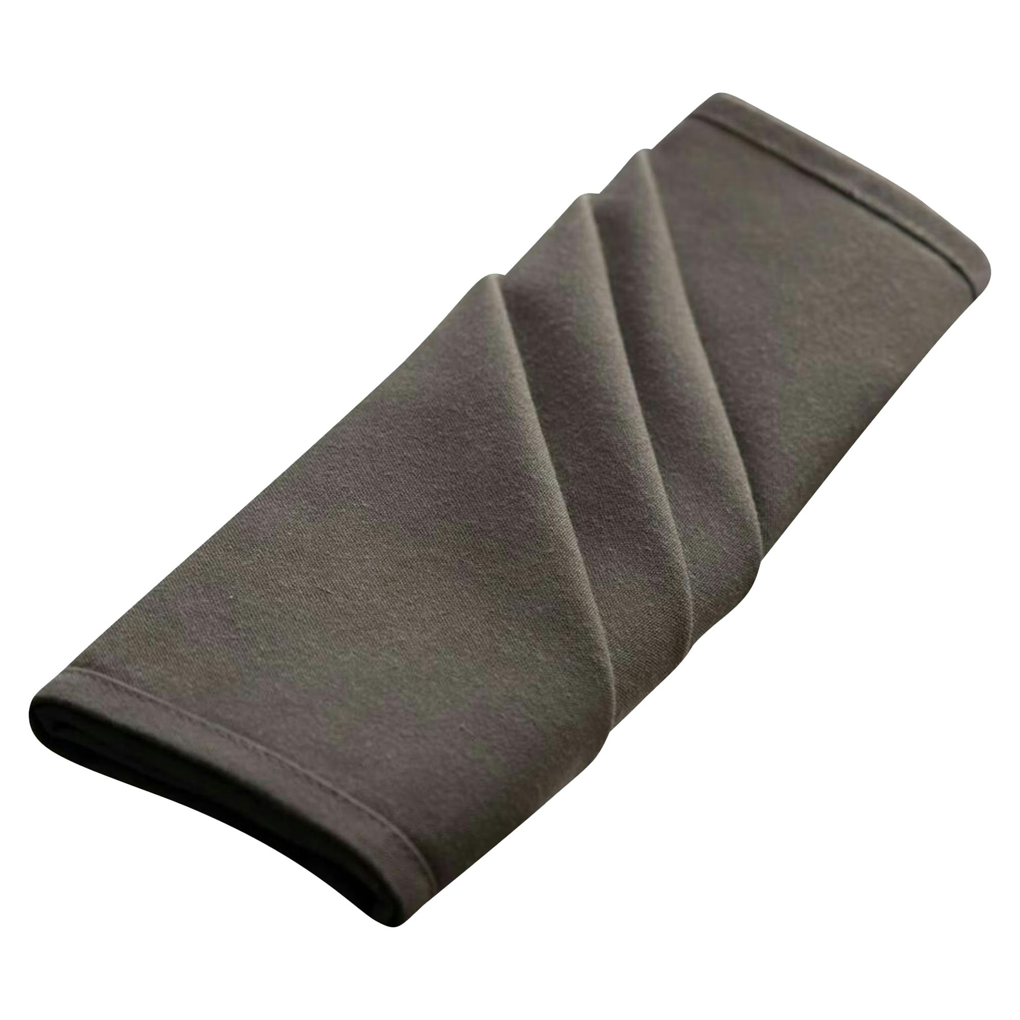 Belledorm Amalfi Circular Tablecloth - Pewter - One Size - Pewter