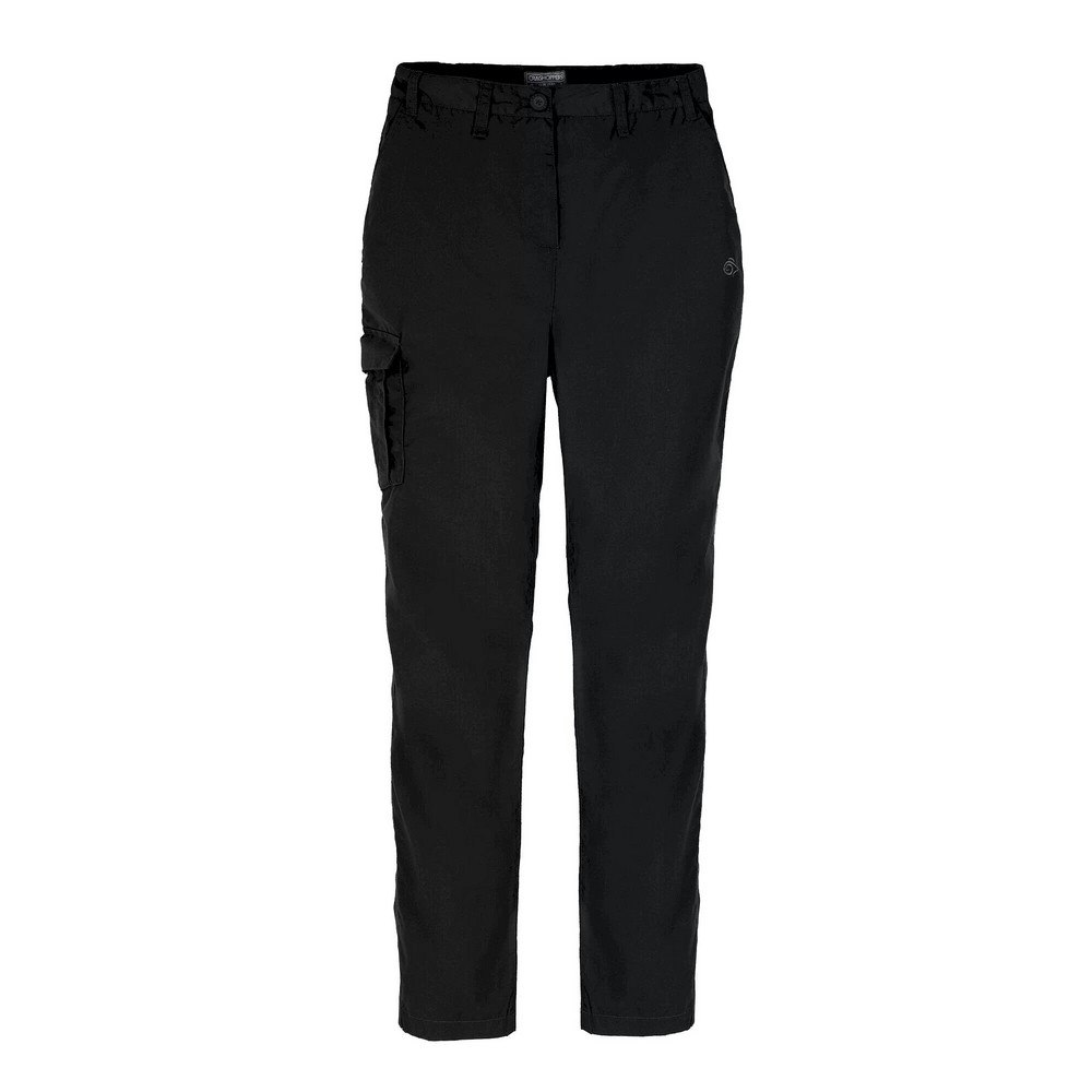Craghoppers Women's Black Expert Kiwi Trousers - Size 20 Uk R