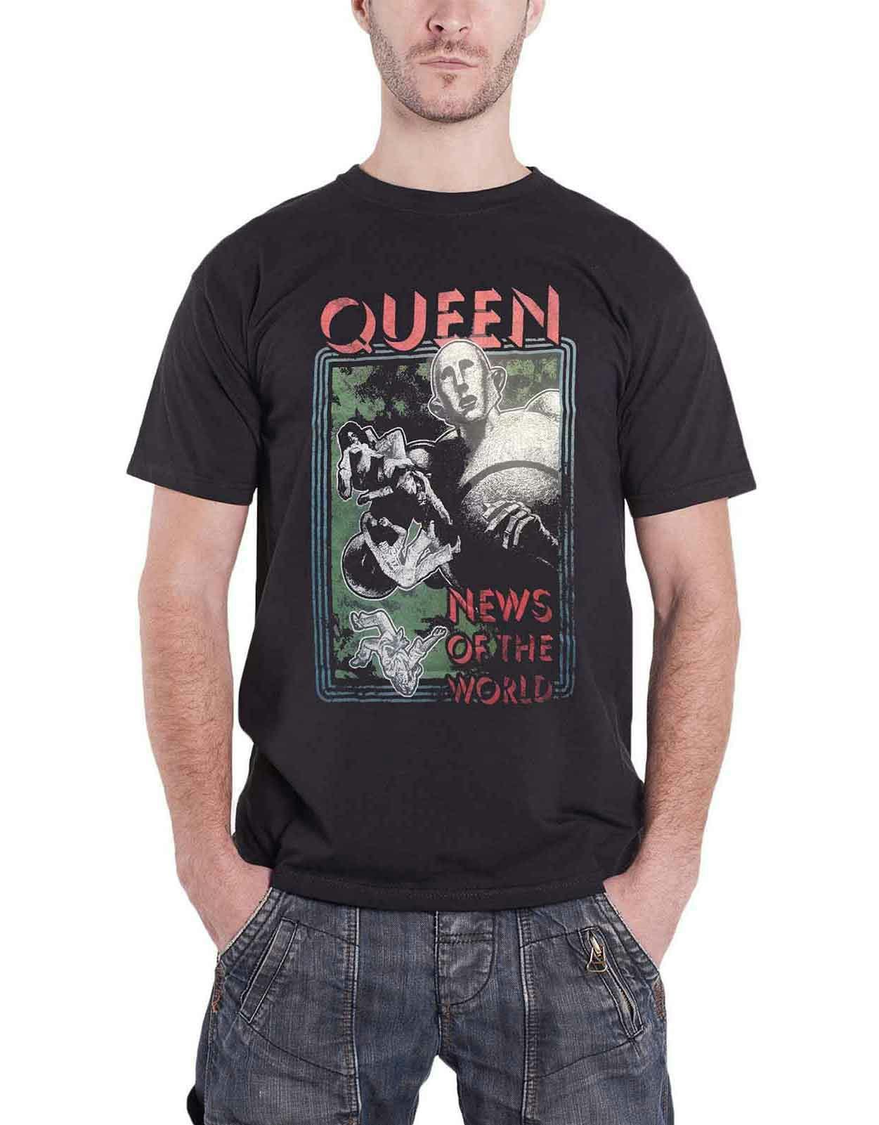 Paradiso Clothing Men's Queen News Of The World T Shirt - M