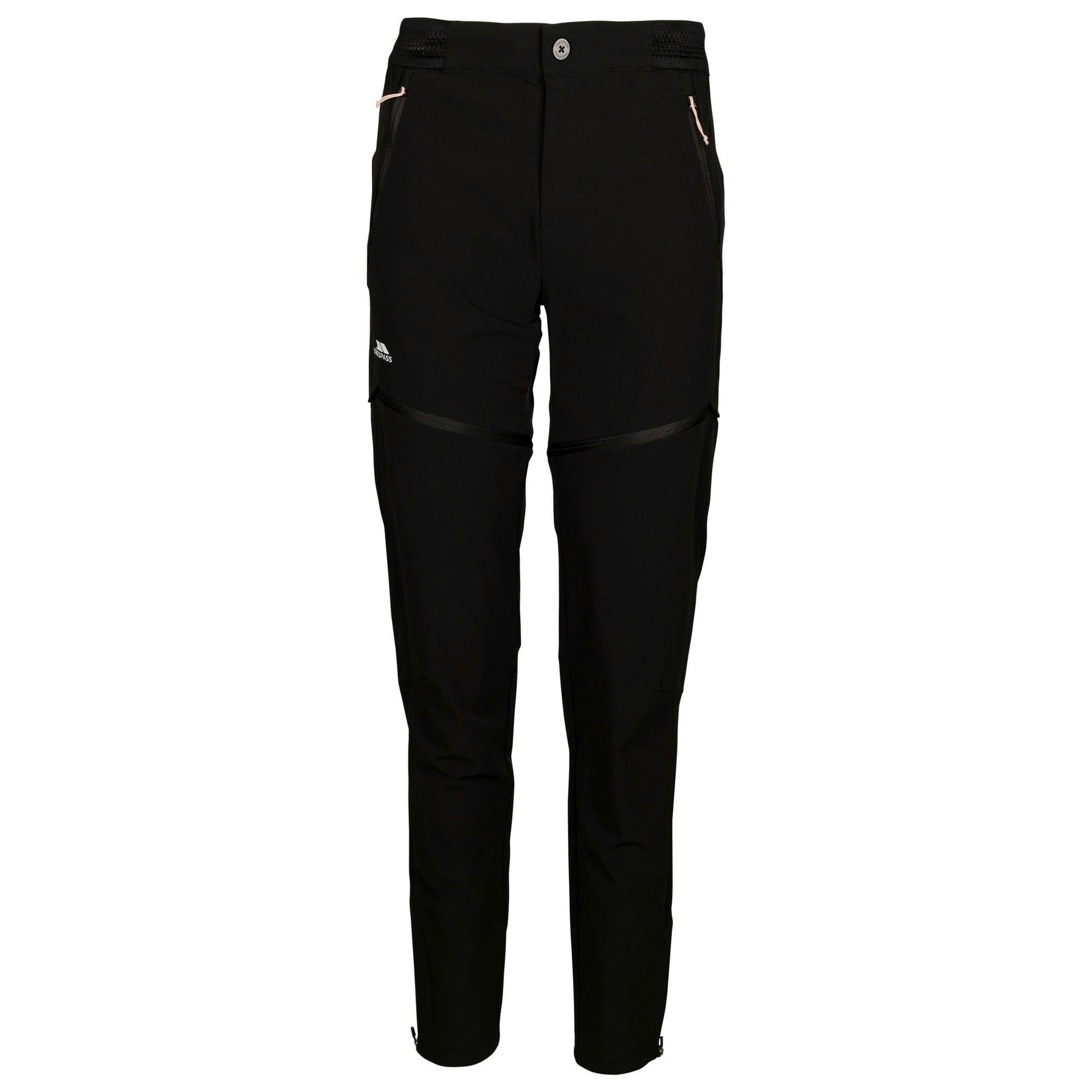 Trespass Women's Black / Rusio Hiking Trousers - 34R - 100% Mixed