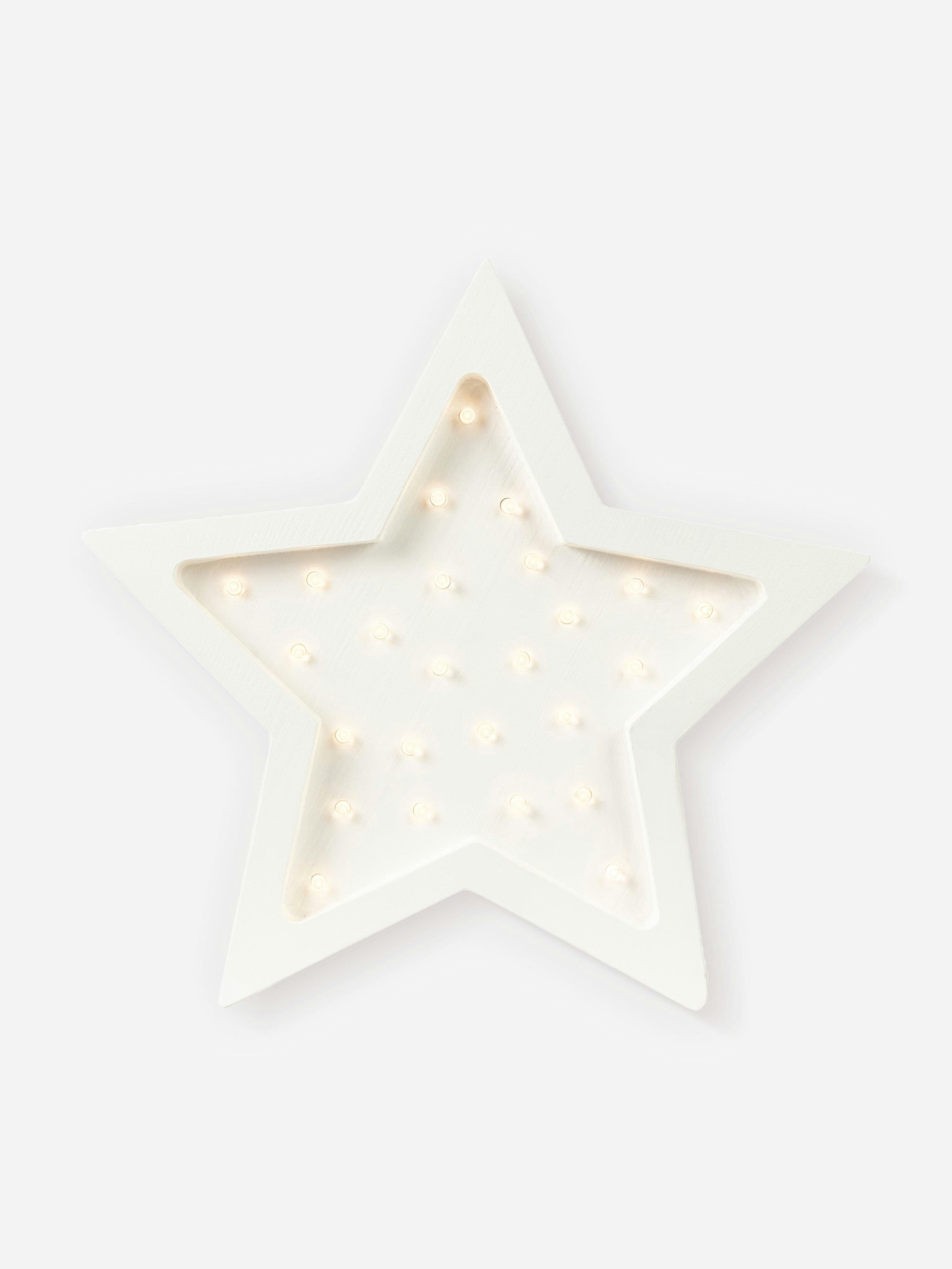 Rackhams White Star Lamp In (29×29X5.5 Cm) - One Size