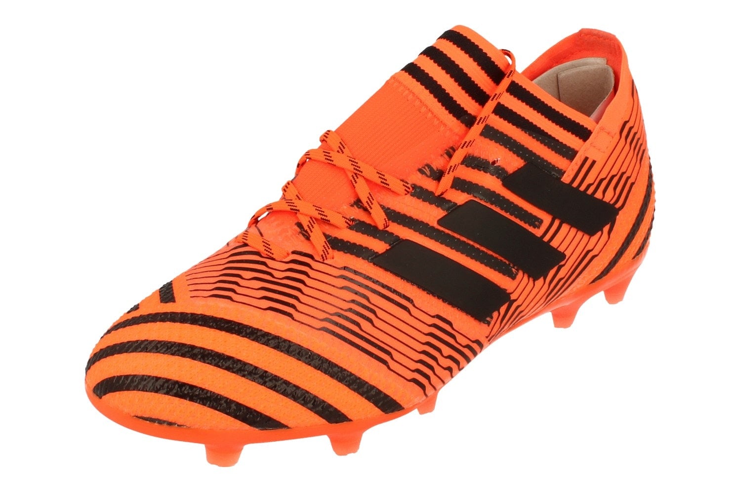 Adidas Orange/Black/Red Nemeziz 17.1 Fg Junior Football Boots S82419 - Uk 5 | Us 5.5 | Eu 38
