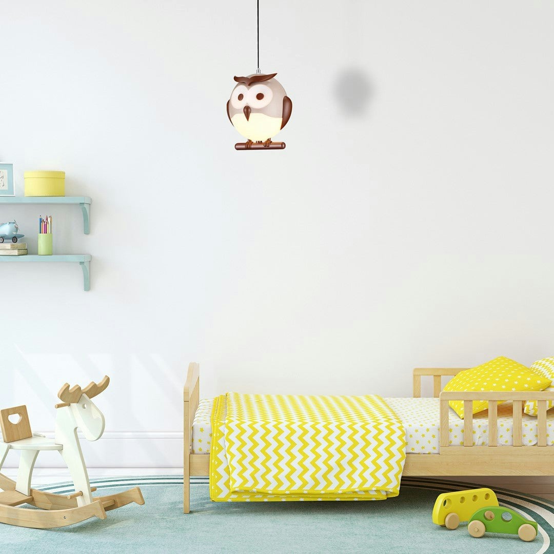 B&Q - Owl Ceiling Lamp 1Xg9 Part Of The Nature Themed Childrens Range Great For Bedroom Nursery Or Playhouse Safe And Comforting - Image 3