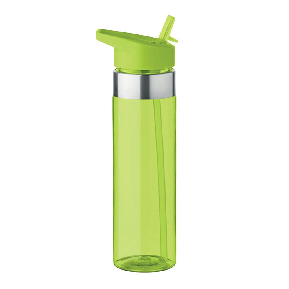 Midocean Sicilia Tritan 650Ml Bottle - Transparent Lime - One Size - Transparent Lime