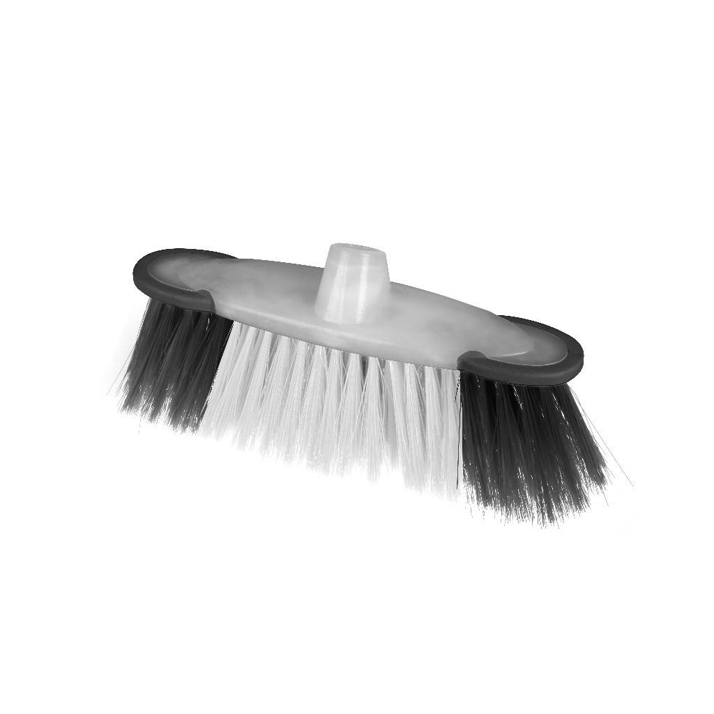 Rackhams White/Black Deluxe Broom