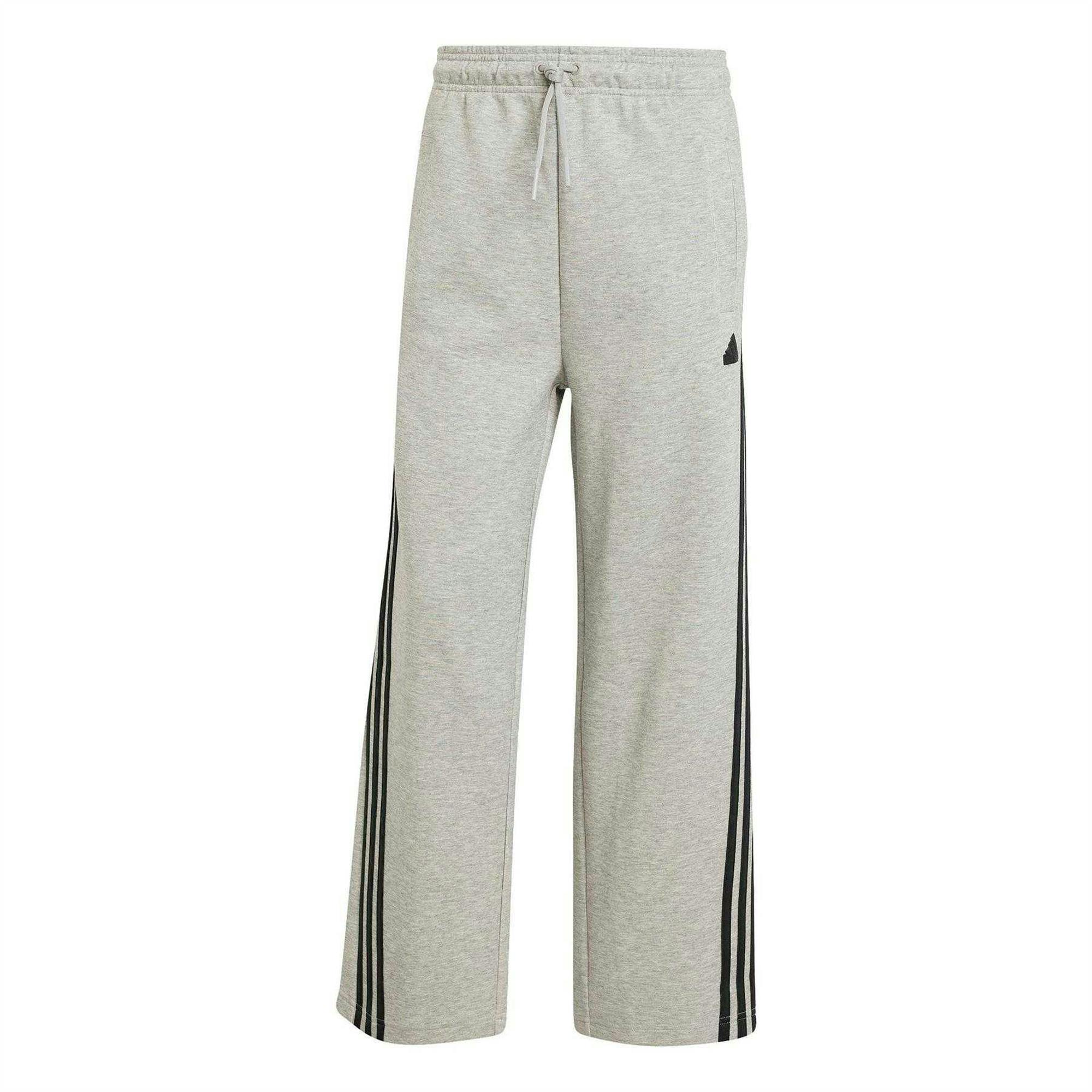 Adidas Women's Grey / 3S Joggers - Medium - 12 Uk R - Medium - 67% Recycled Polyester/33% Bci Cotton