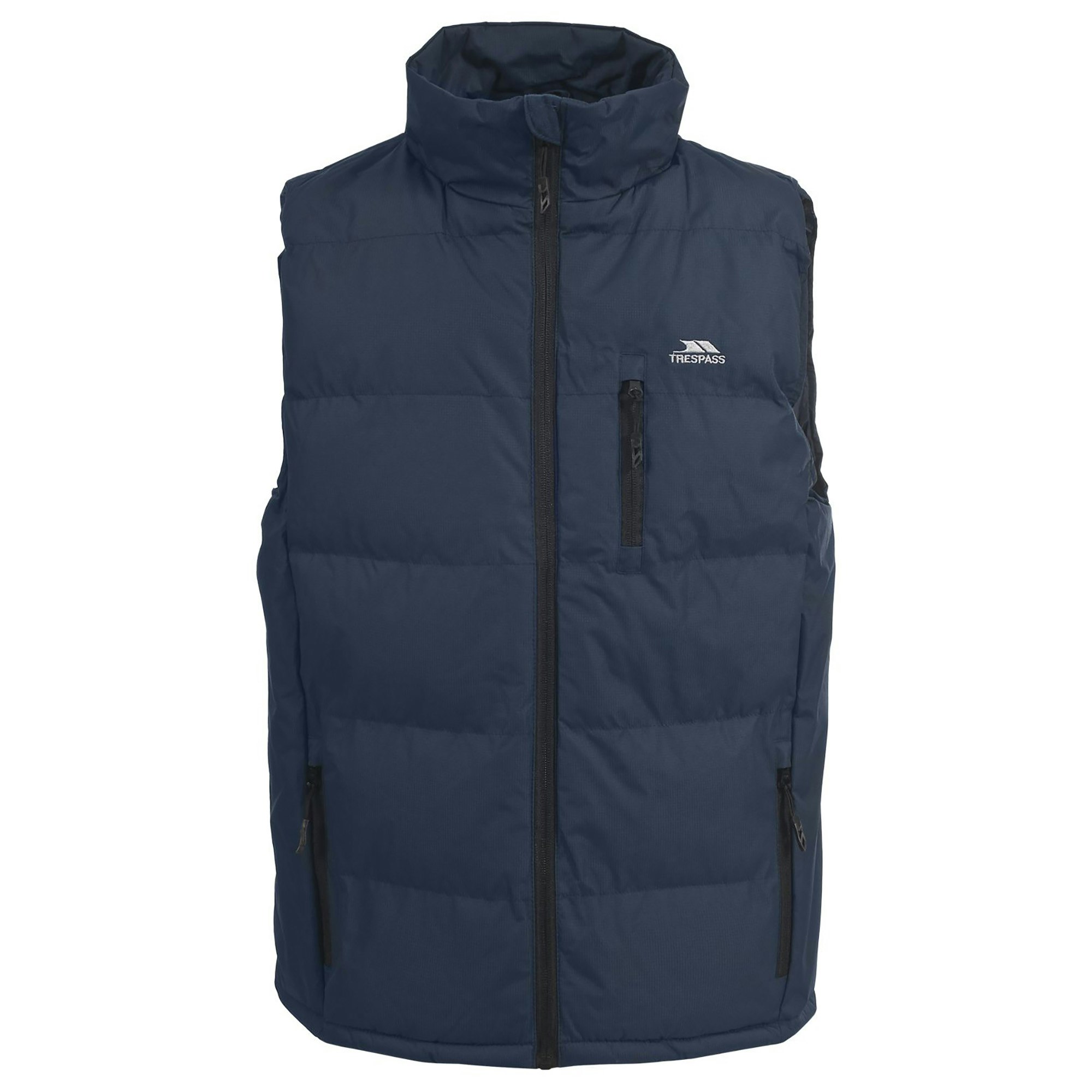 Trespass Men's Clasp Padded Gilet/Bodywarmer - Navy - Navy - Small