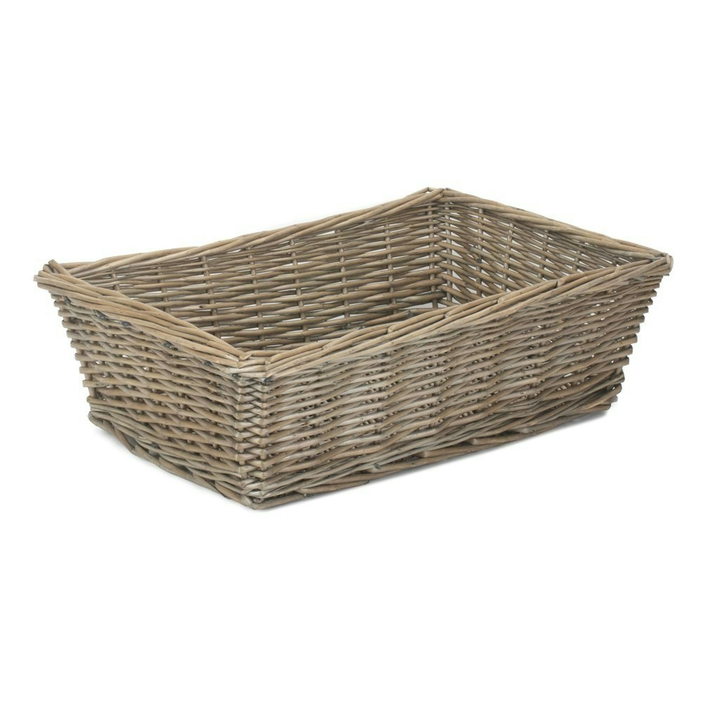Rackhams Red/Grain Antique Wash Tape Serving Tray - Large