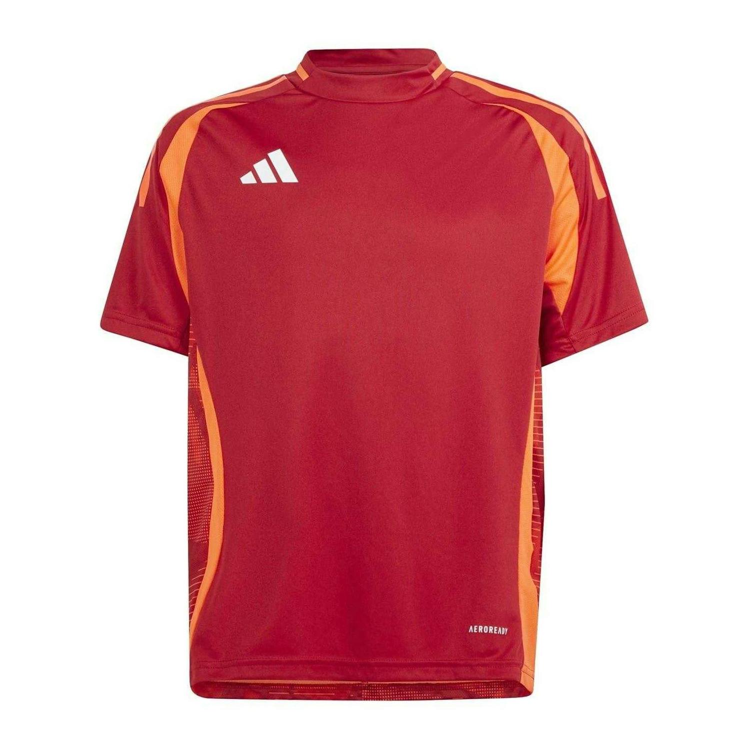 Adidas Blue Kids Tiro 24 T-Shirt - Navy - 9-10 Years - Navy - 100% Polyester