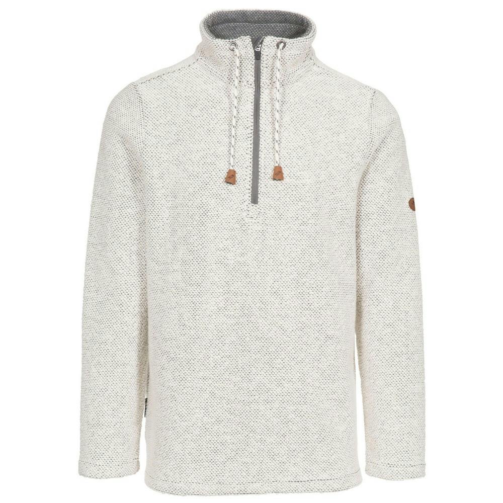Trespass Men's White Falmouthfloss Sweatshirt - Off - M - Off - 70% Cotton/30% Polyester
